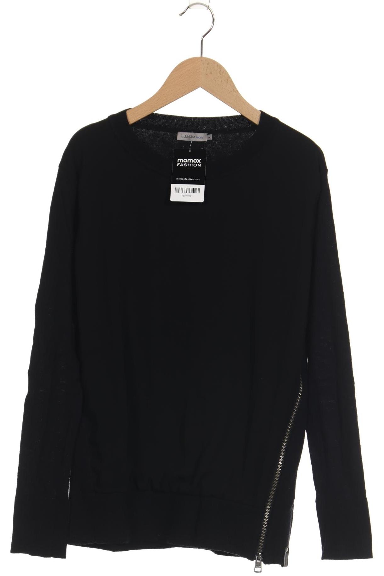 

Calvin Klein Jeans Damen Langarmshirt, schwarz, Gr. 38