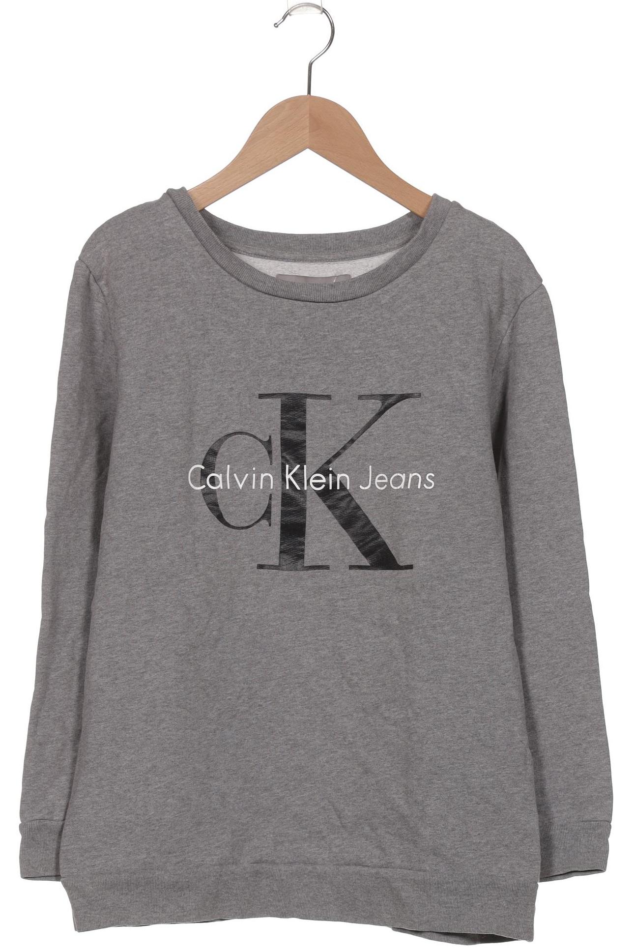 

Calvin Klein Jeans Damen Sweatshirt, grau, Gr. 36