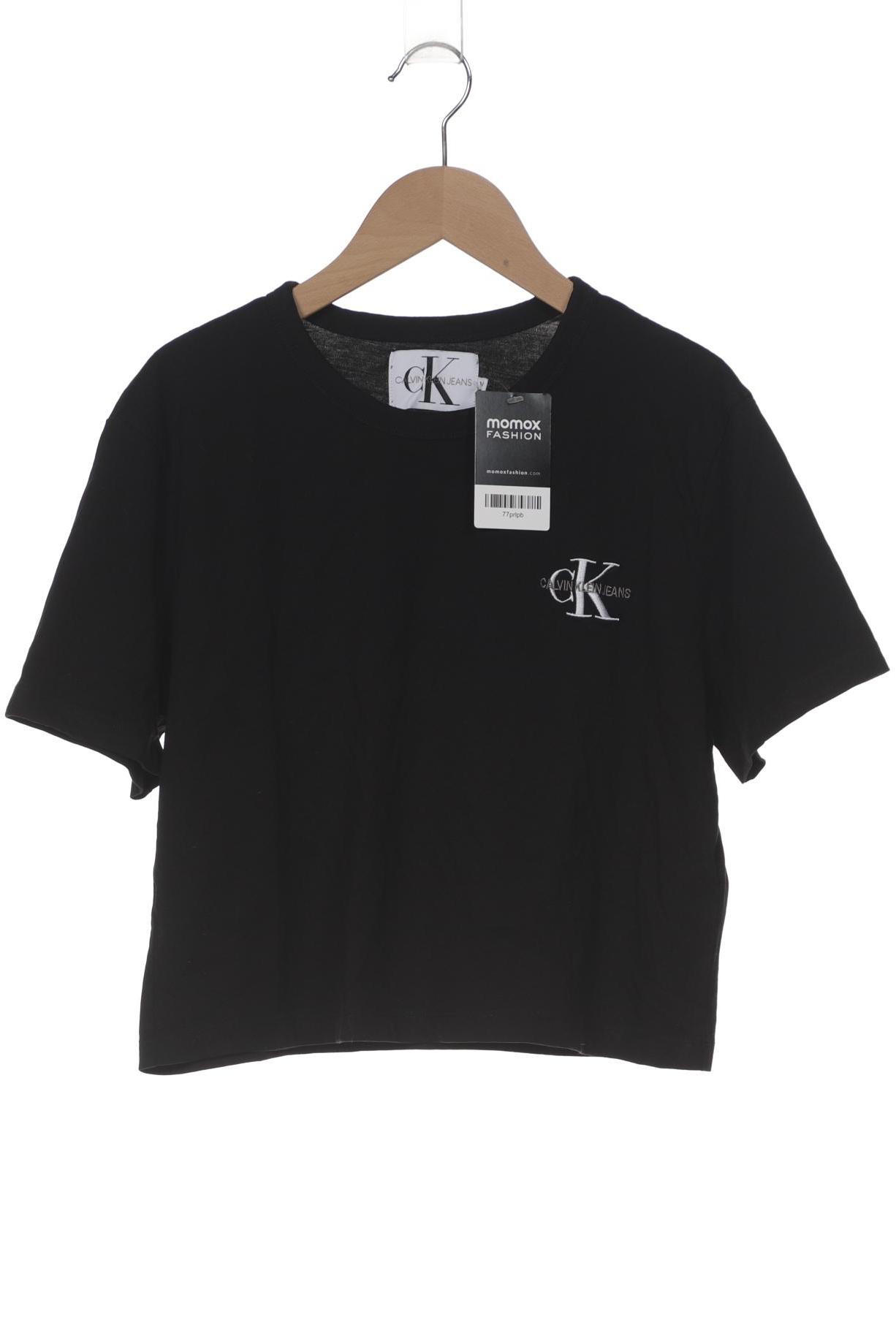 

Calvin Klein Jeans Damen T-Shirt, schwarz, Gr. 38