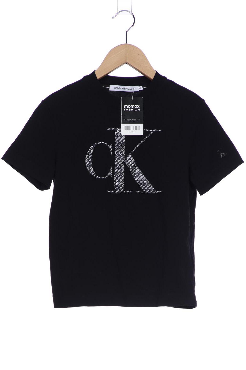 

Calvin Klein Jeans Damen T-Shirt, schwarz, Gr. 34