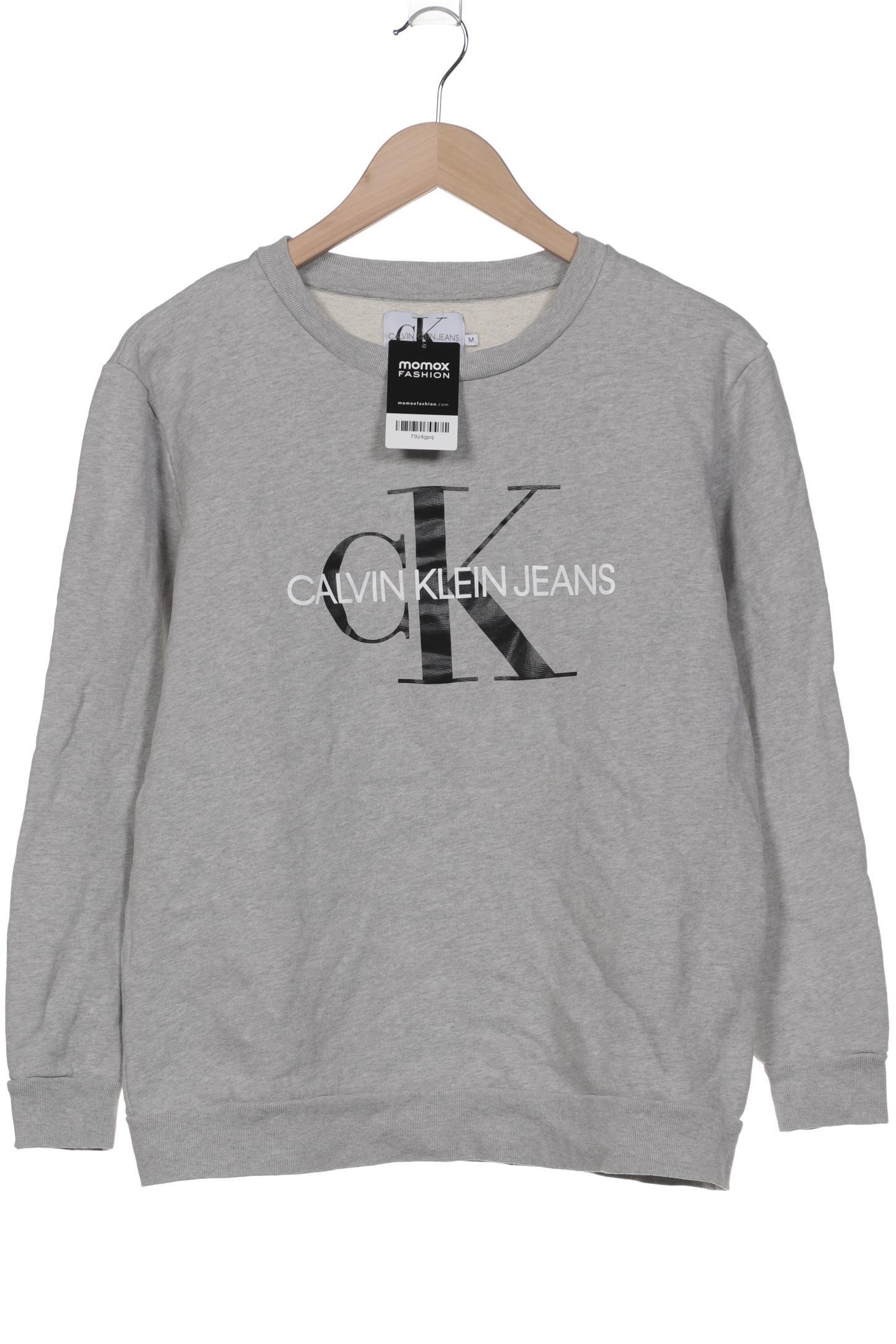 

Calvin Klein Jeans Damen Sweatshirt, grau, Gr. 38