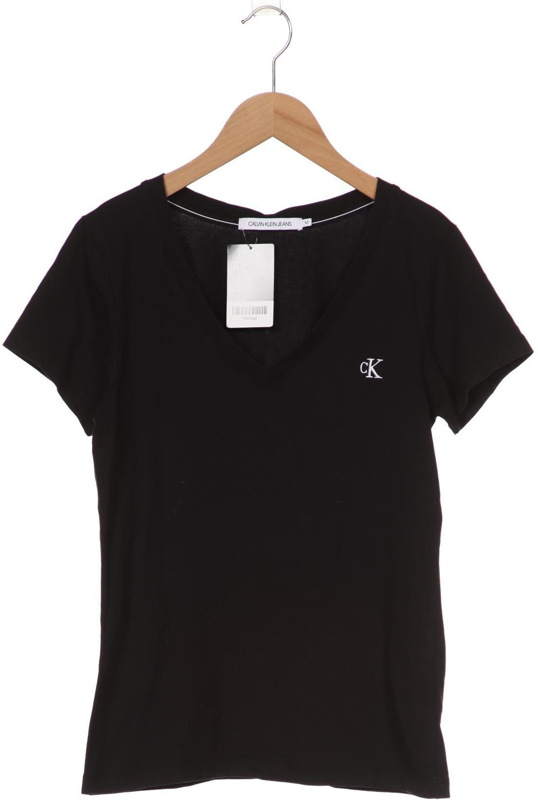 

Calvin Klein Jeans Damen T-Shirt, schwarz