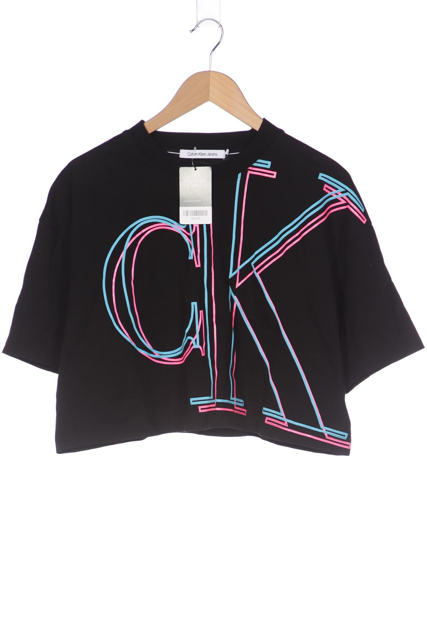 

Calvin Klein Jeans Damen T-Shirt, schwarz