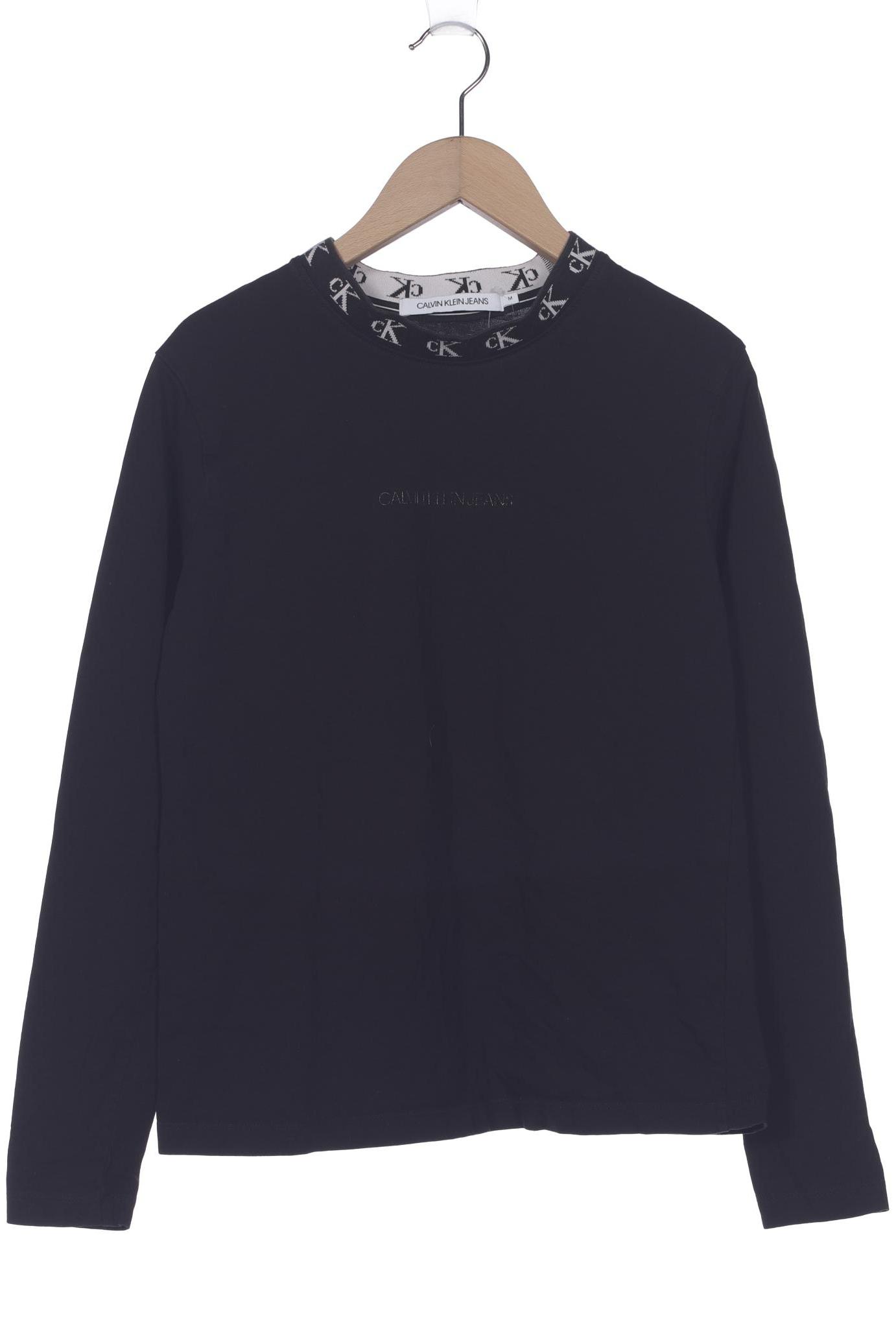 

Calvin Klein Jeans Damen Langarmshirt, schwarz