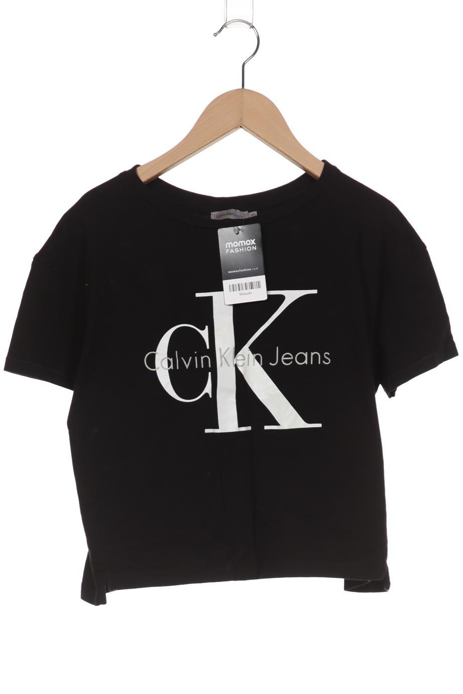 

Calvin Klein Jeans Damen T-Shirt, schwarz, Gr. 34