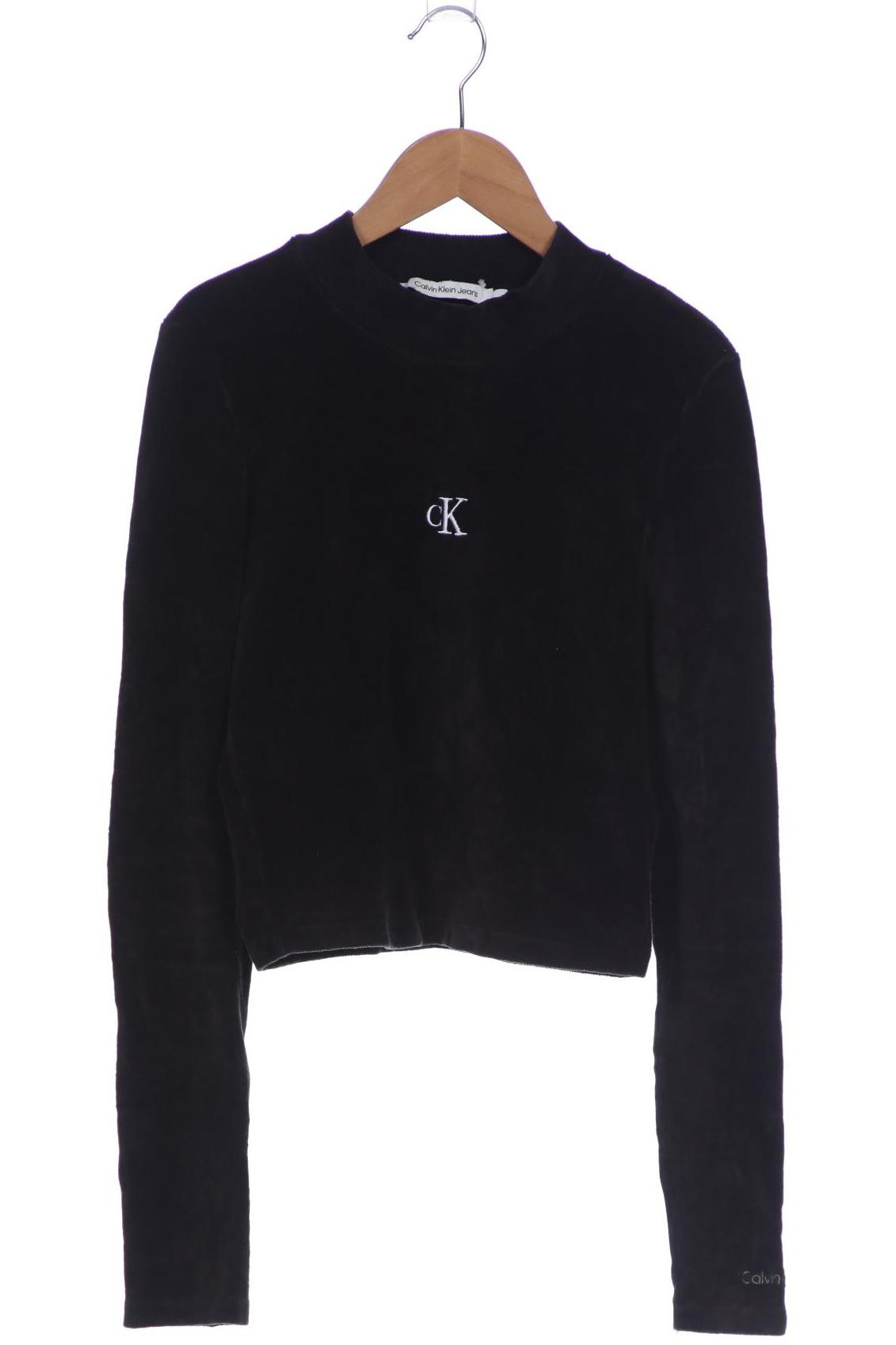 

Calvin Klein Jeans Damen Sweatshirt, schwarz, Gr. 42