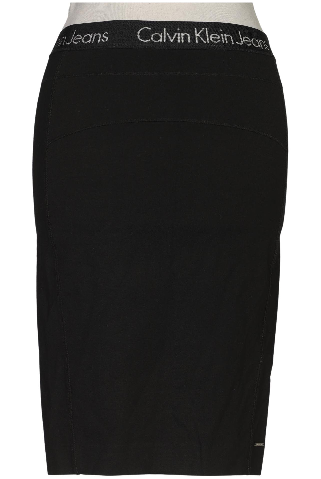 

Calvin Klein Jeans Damen Rock, schwarz, Gr. 34