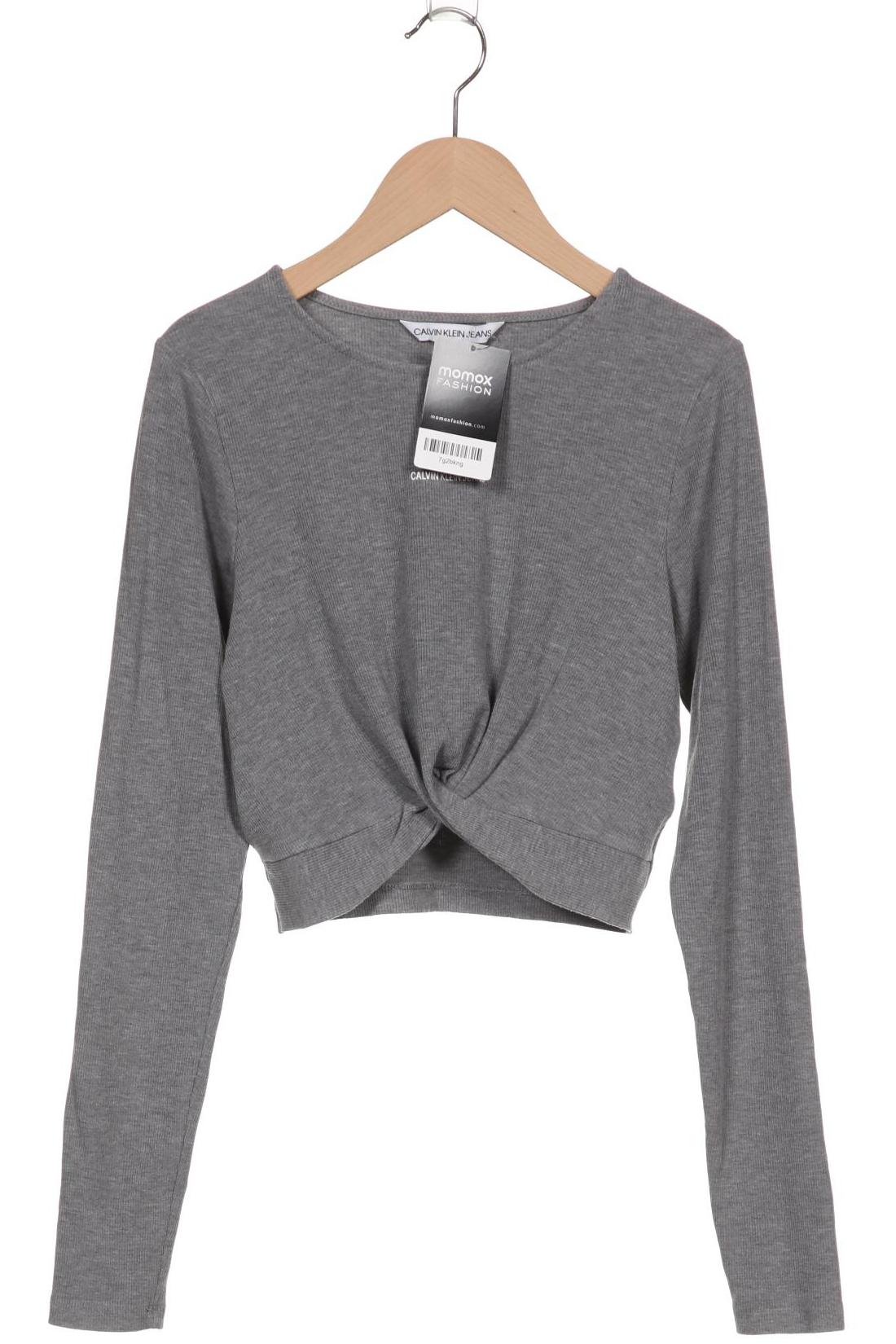

Calvin Klein Jeans Damen Langarmshirt, grau