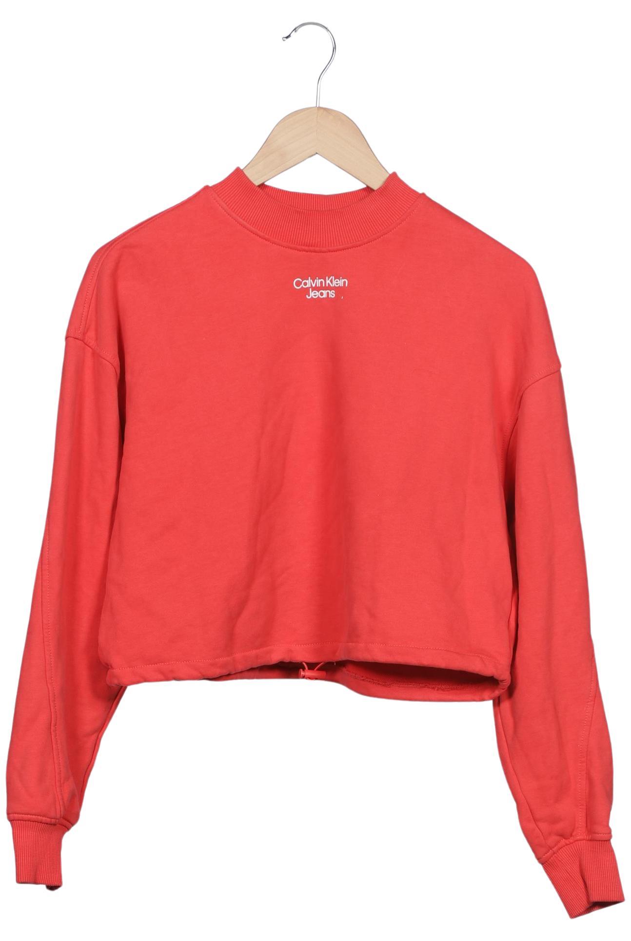 

Calvin Klein Jeans Damen Sweatshirt, rot, Gr. 36