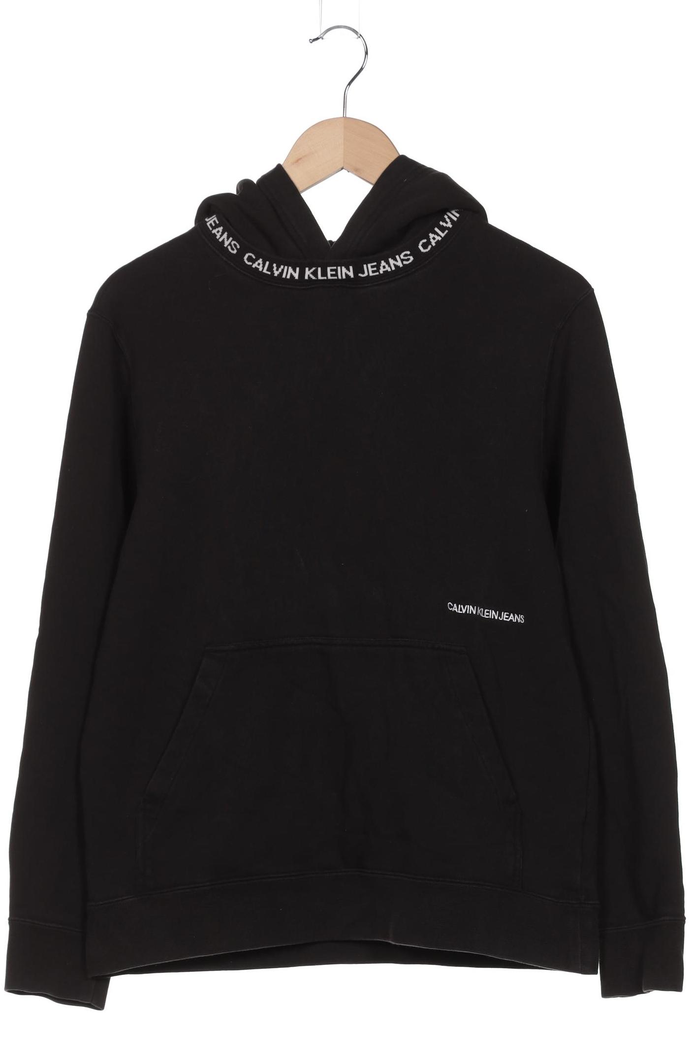 

Calvin Klein Jeans Damen Kapuzenpullover, schwarz, Gr. 38