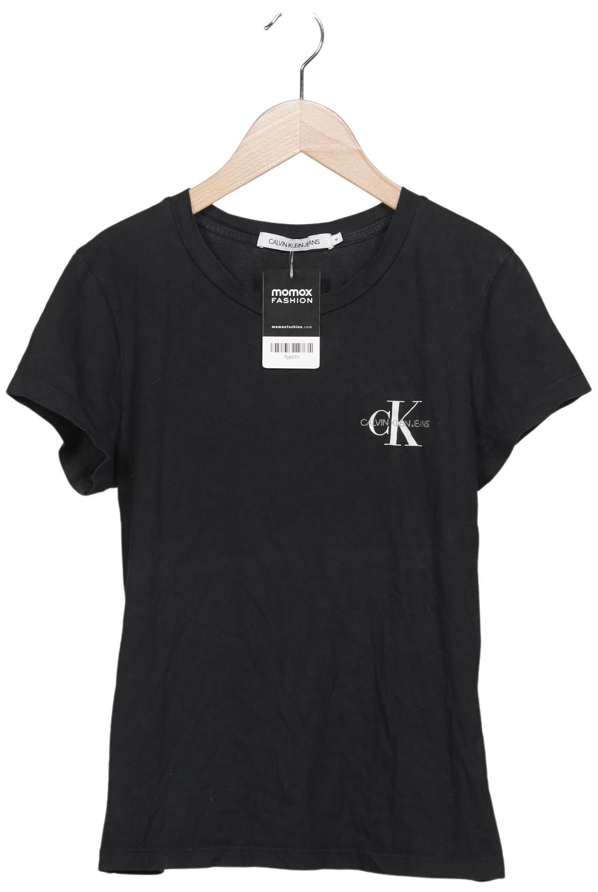 

Calvin Klein Jeans Damen T-Shirt, schwarz, Gr. 38