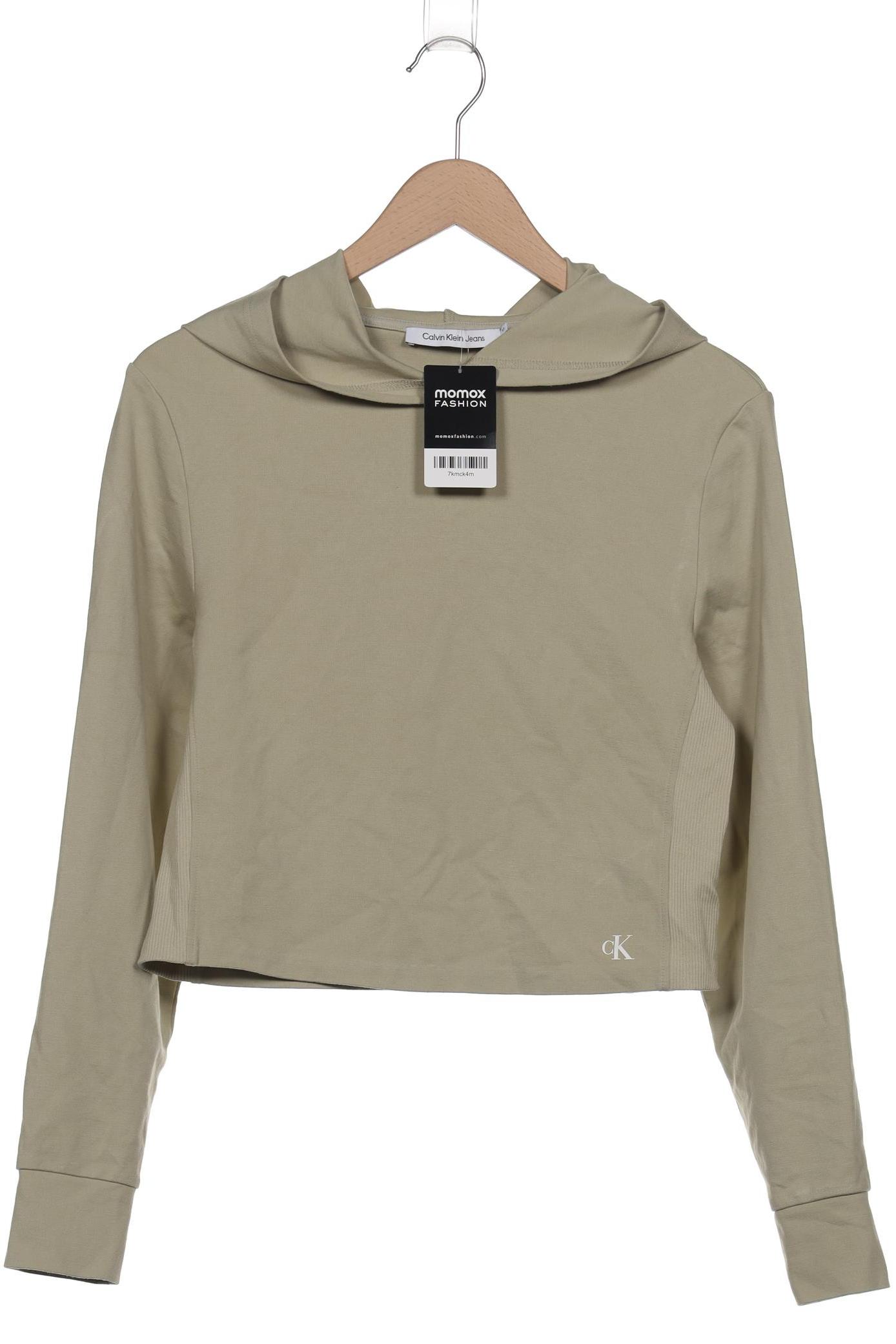 

Calvin Klein Jeans Damen Kapuzenpullover, grün, Gr. 38