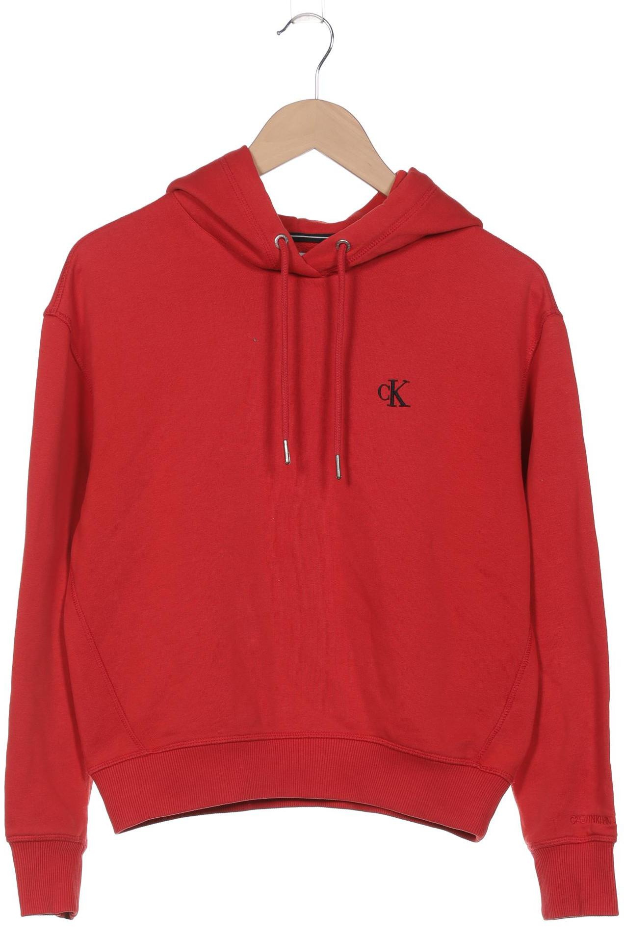 

Calvin Klein Jeans Damen Kapuzenpullover, rot, Gr. 36