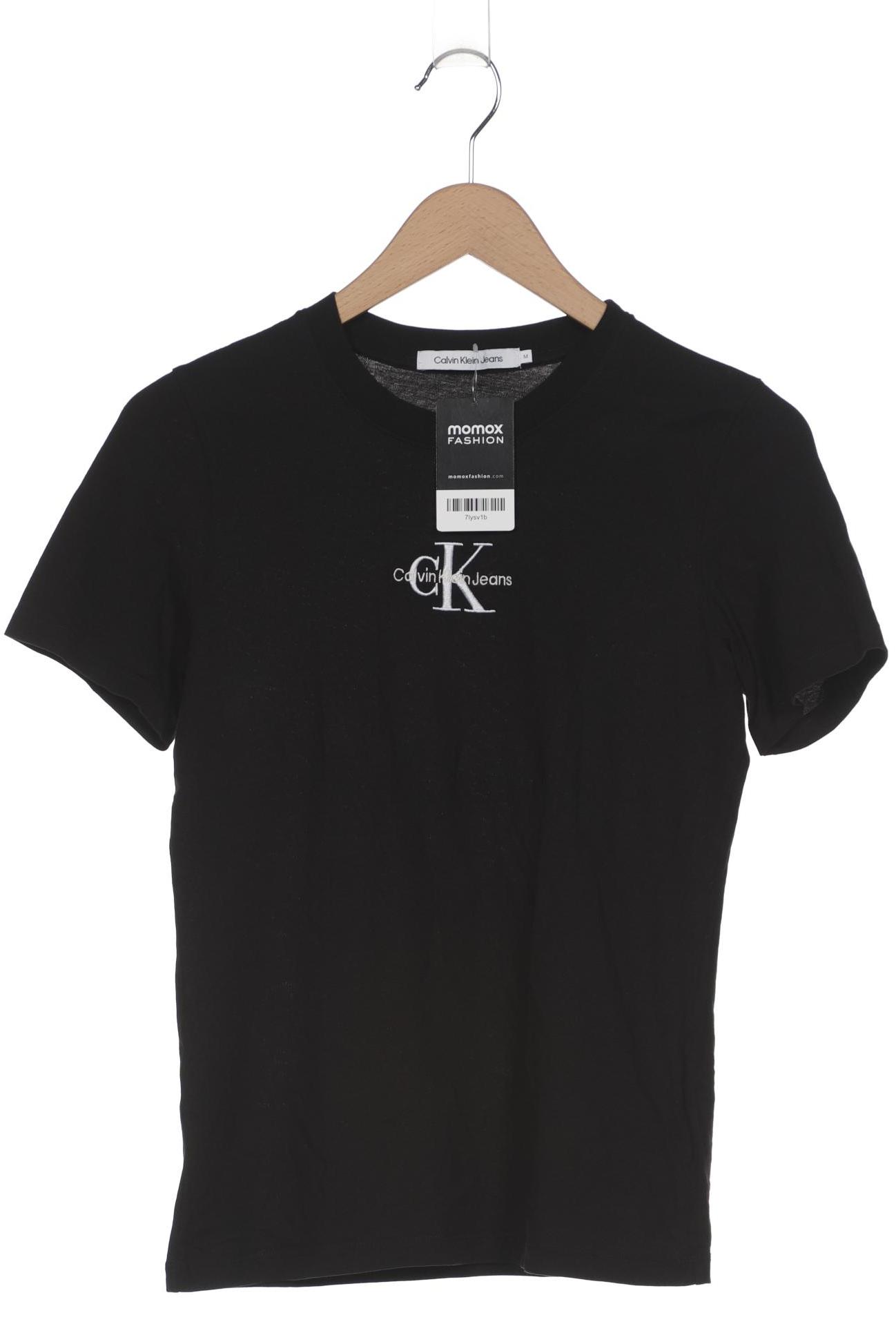

Calvin Klein Jeans Damen T-Shirt, schwarz, Gr. 38