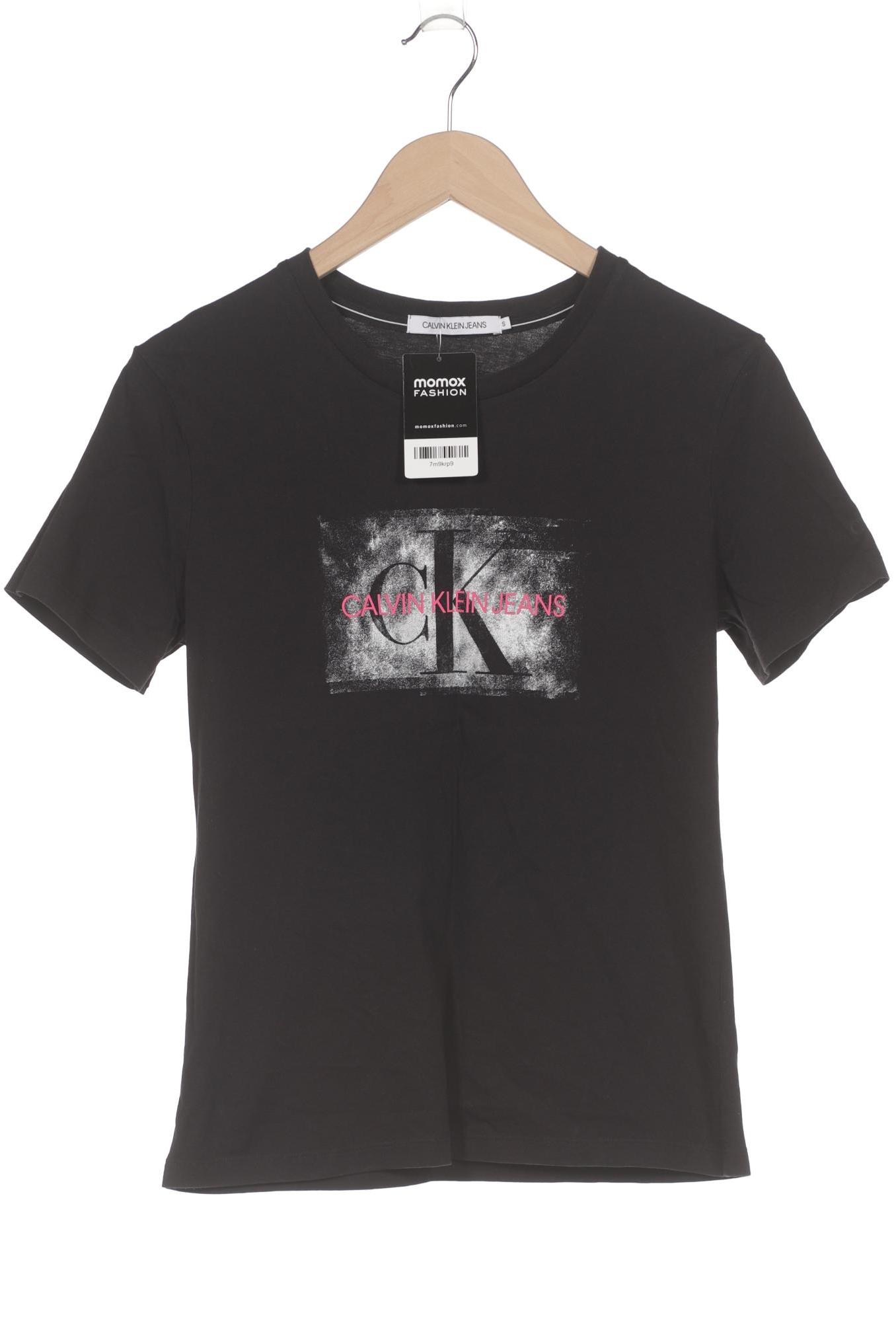 

Calvin Klein Jeans Damen T-Shirt, schwarz, Gr. 36