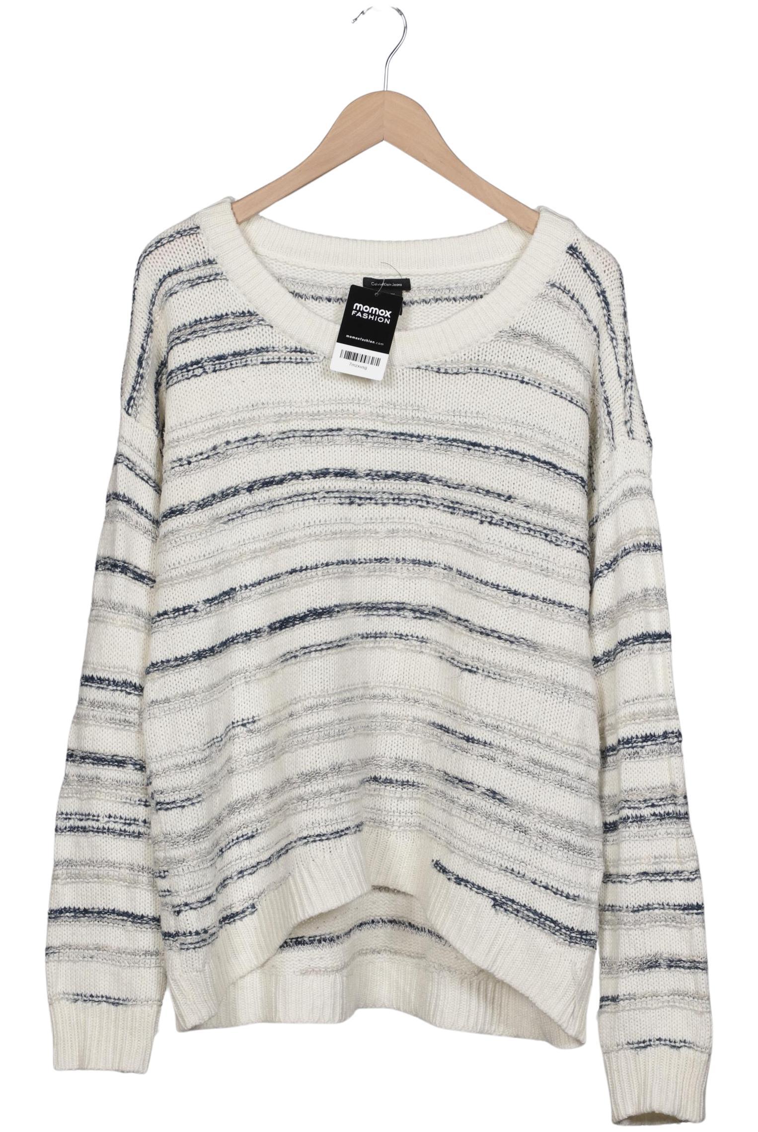

Calvin Klein Jeans Damen Pullover, weiß, Gr. 44