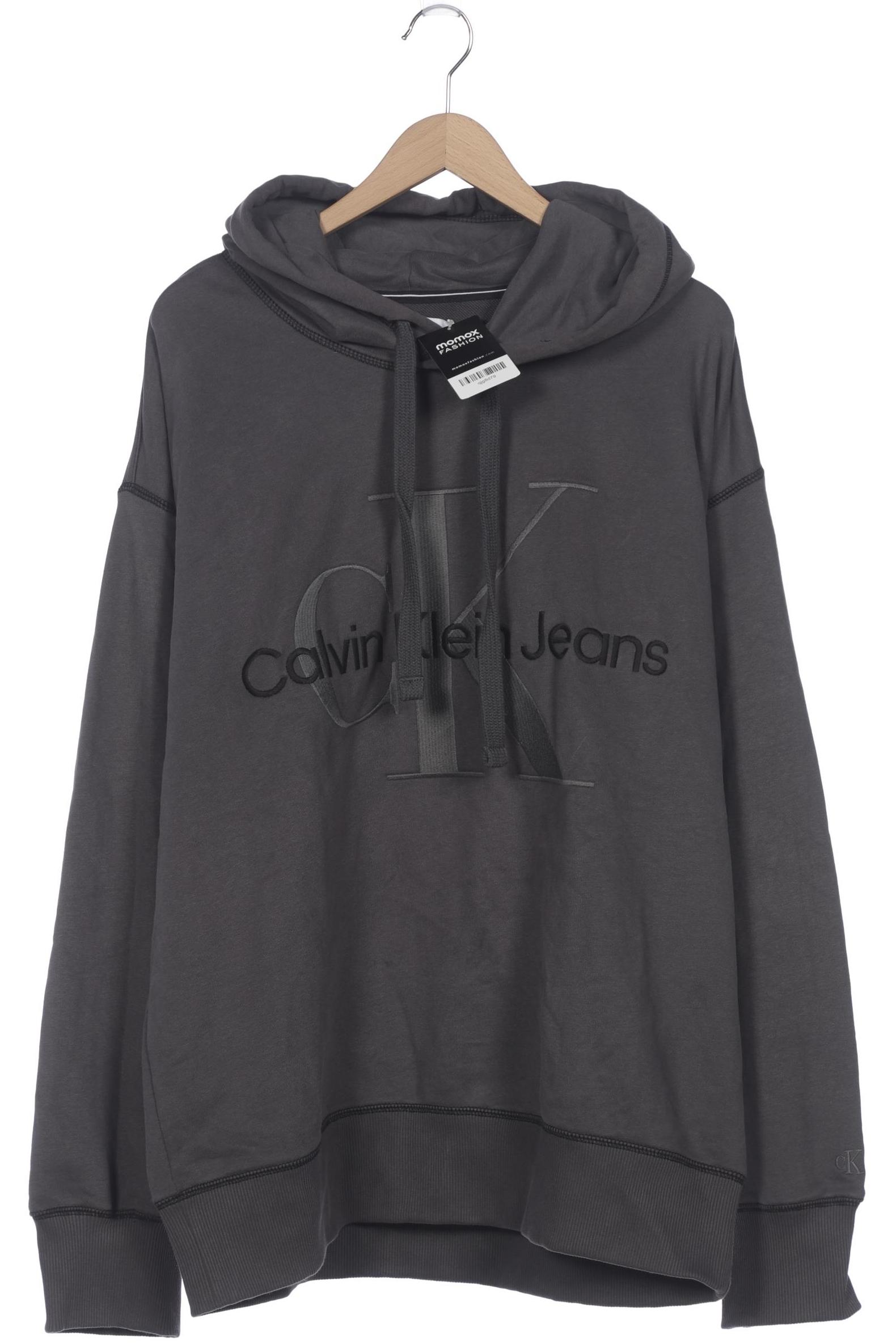 

Calvin Klein Jeans Herren Kapuzenpullover, grau, Gr. 56