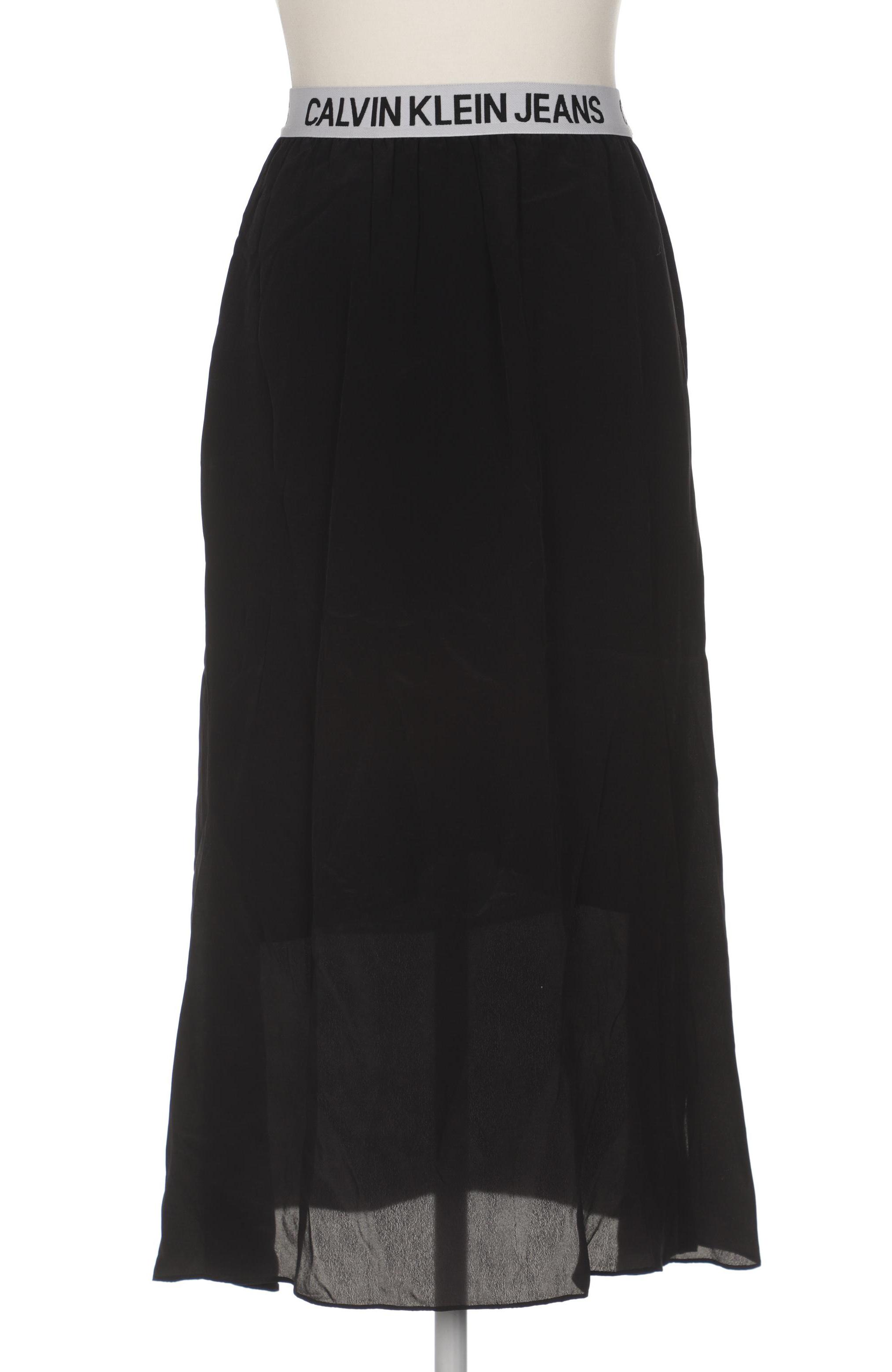 

Calvin Klein Jeans Damen Rock, schwarz