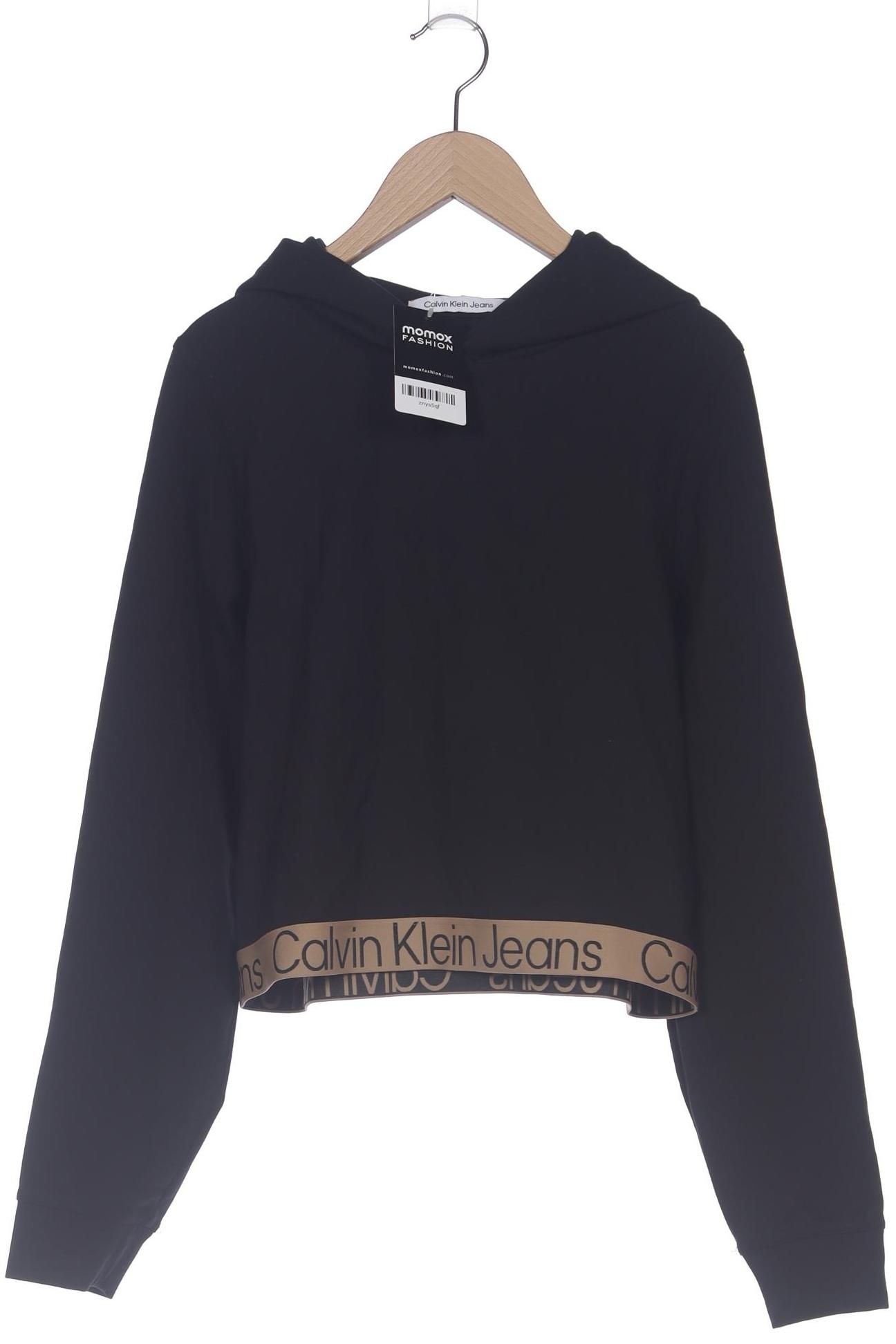 

Calvin Klein Jeans Damen Kapuzenpullover, schwarz, Gr. 42