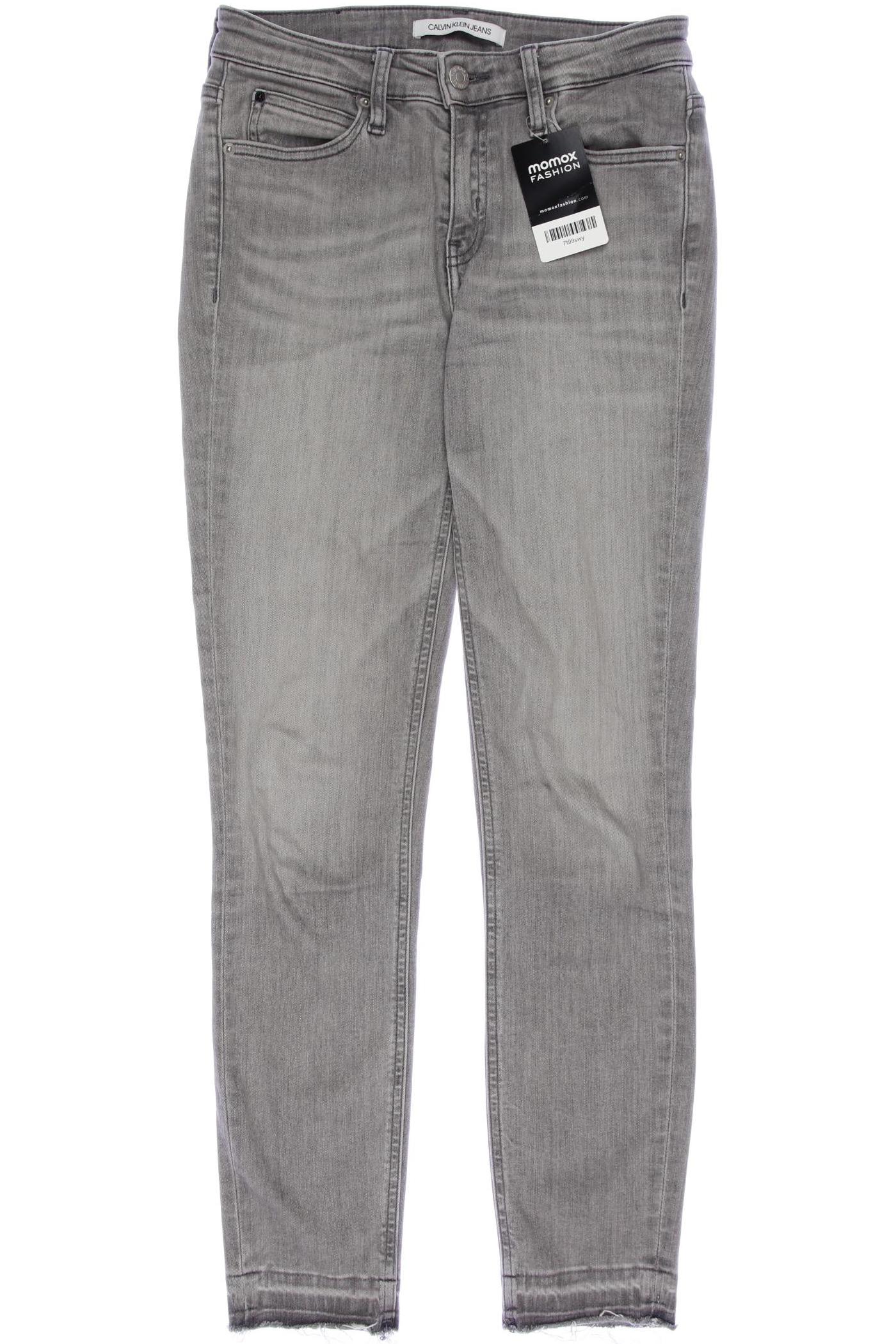 

Calvin Klein Jeans Damen Jeans, grau, Gr. 27