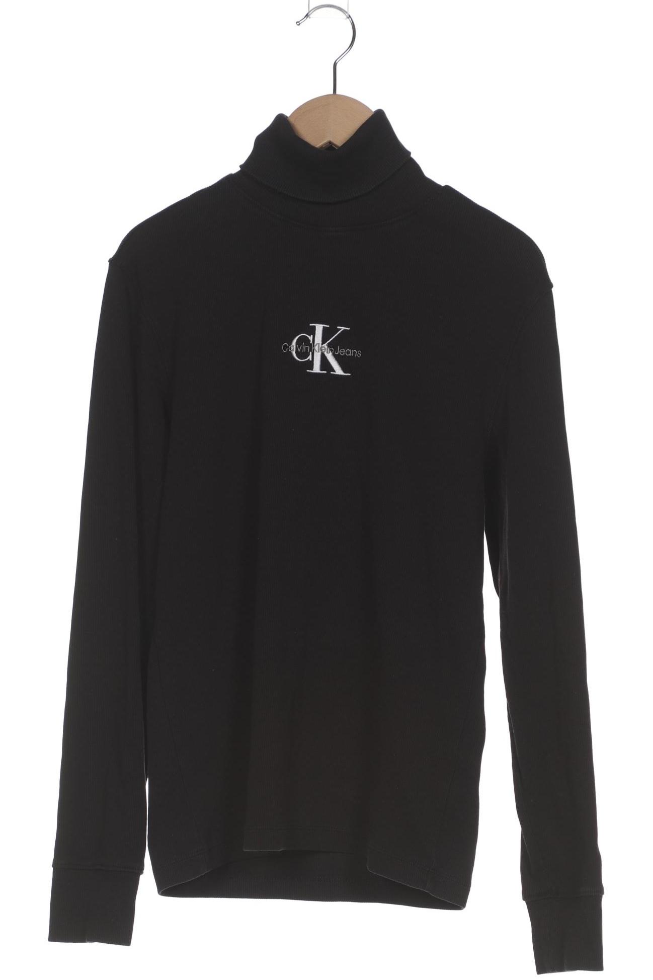 

Calvin Klein Jeans Damen Langarmshirt, schwarz, Gr. 38