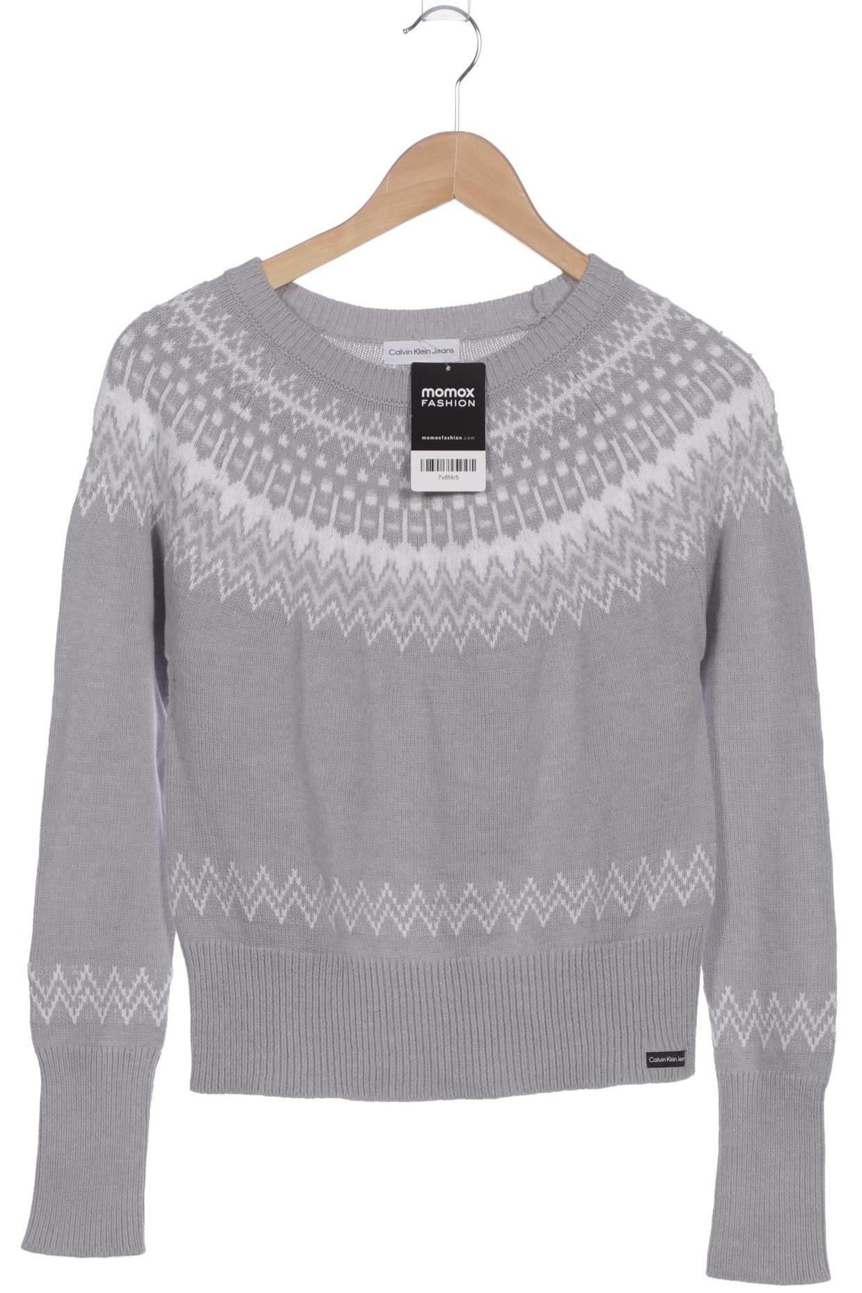 

Calvin Klein Jeans Damen Pullover, grau, Gr. 36