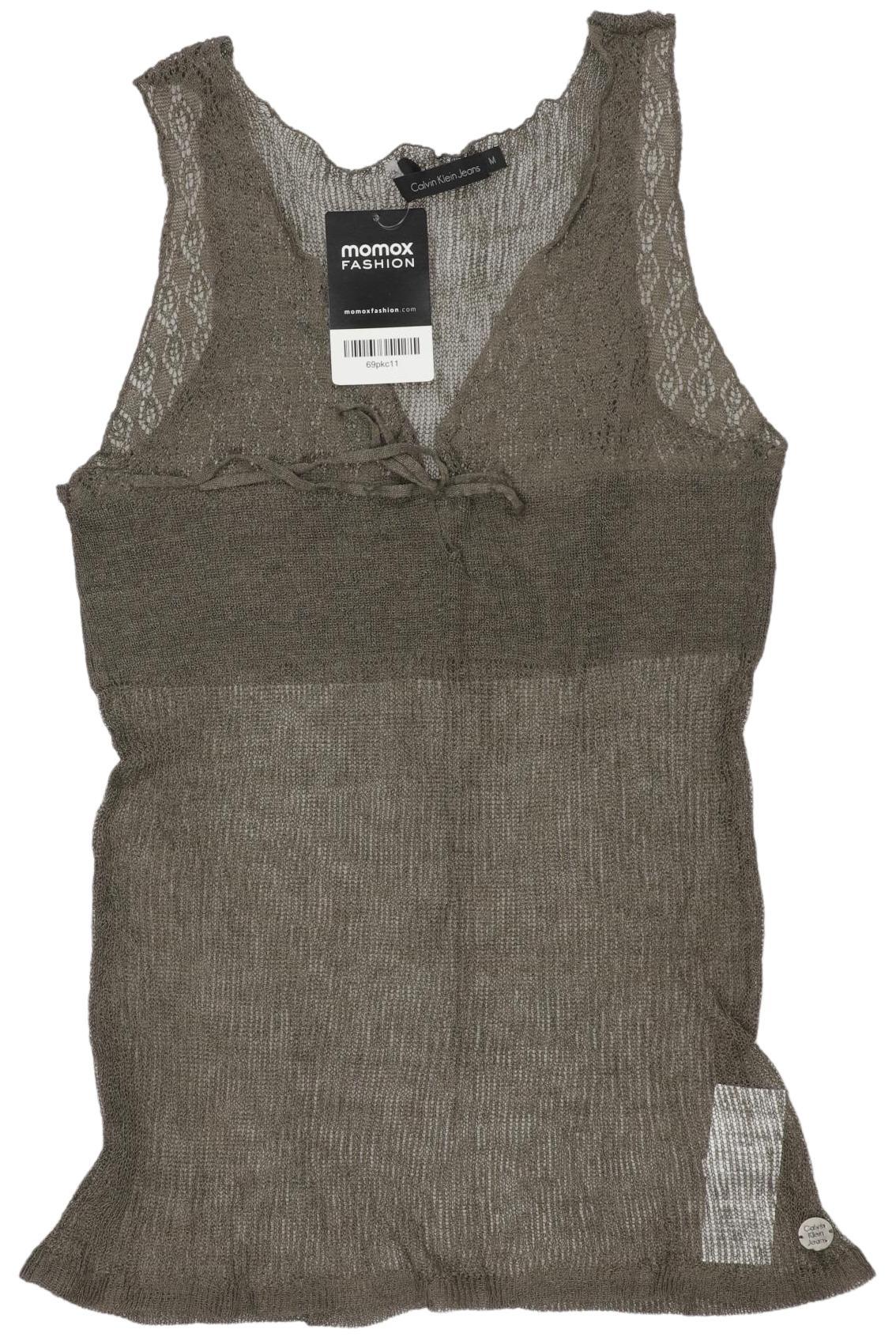 

Calvin Klein Jeans Damen Top, grau, Gr. 38