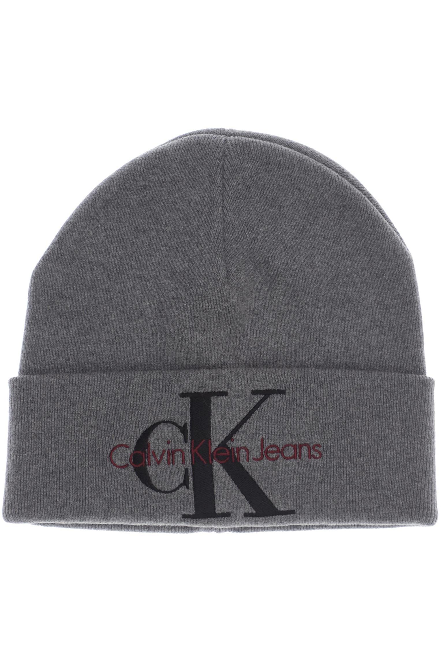 

Calvin Klein Jeans Damen Hut/Mütze, grau, Gr. uni