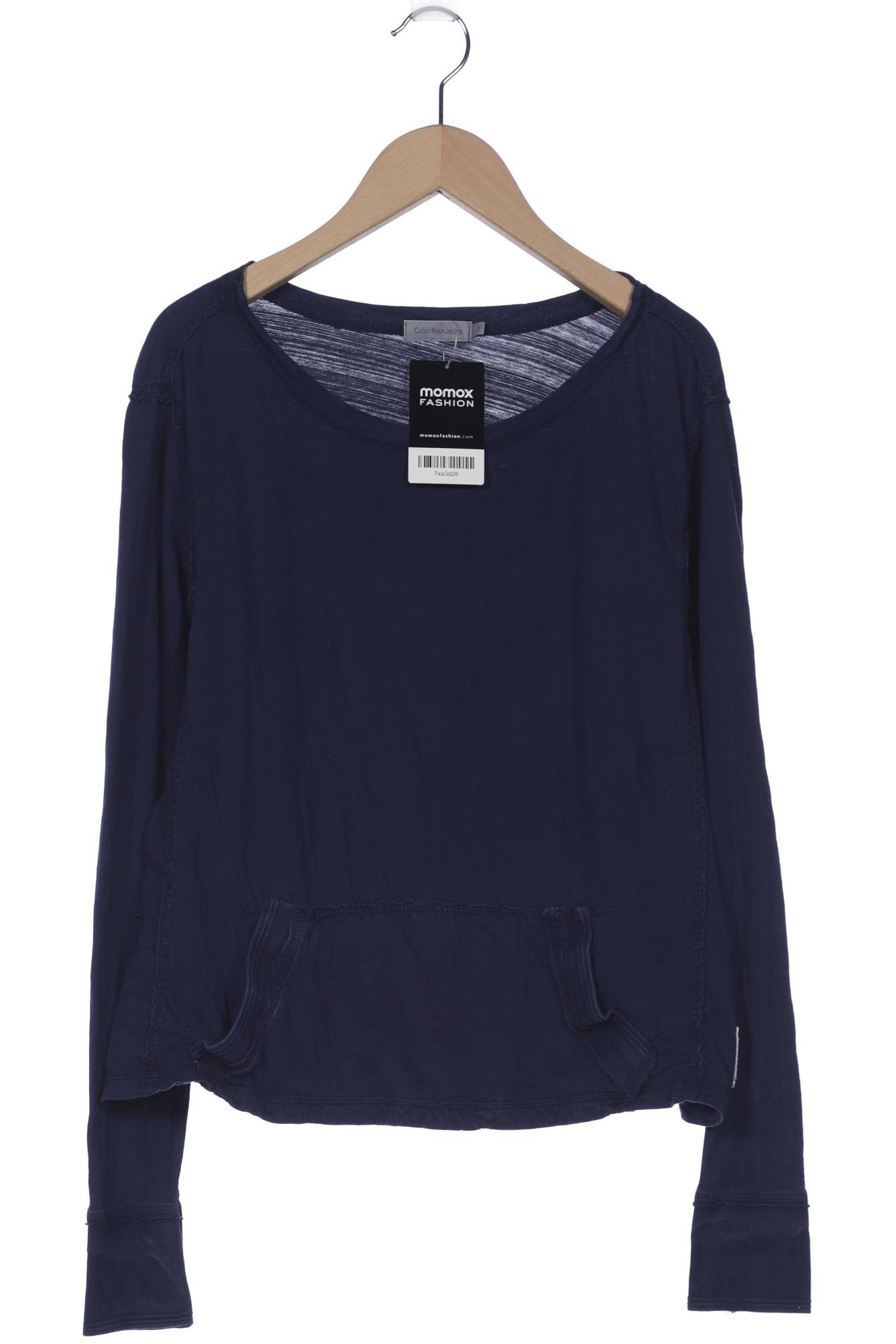 

Calvin Klein Jeans Damen Langarmshirt, marineblau