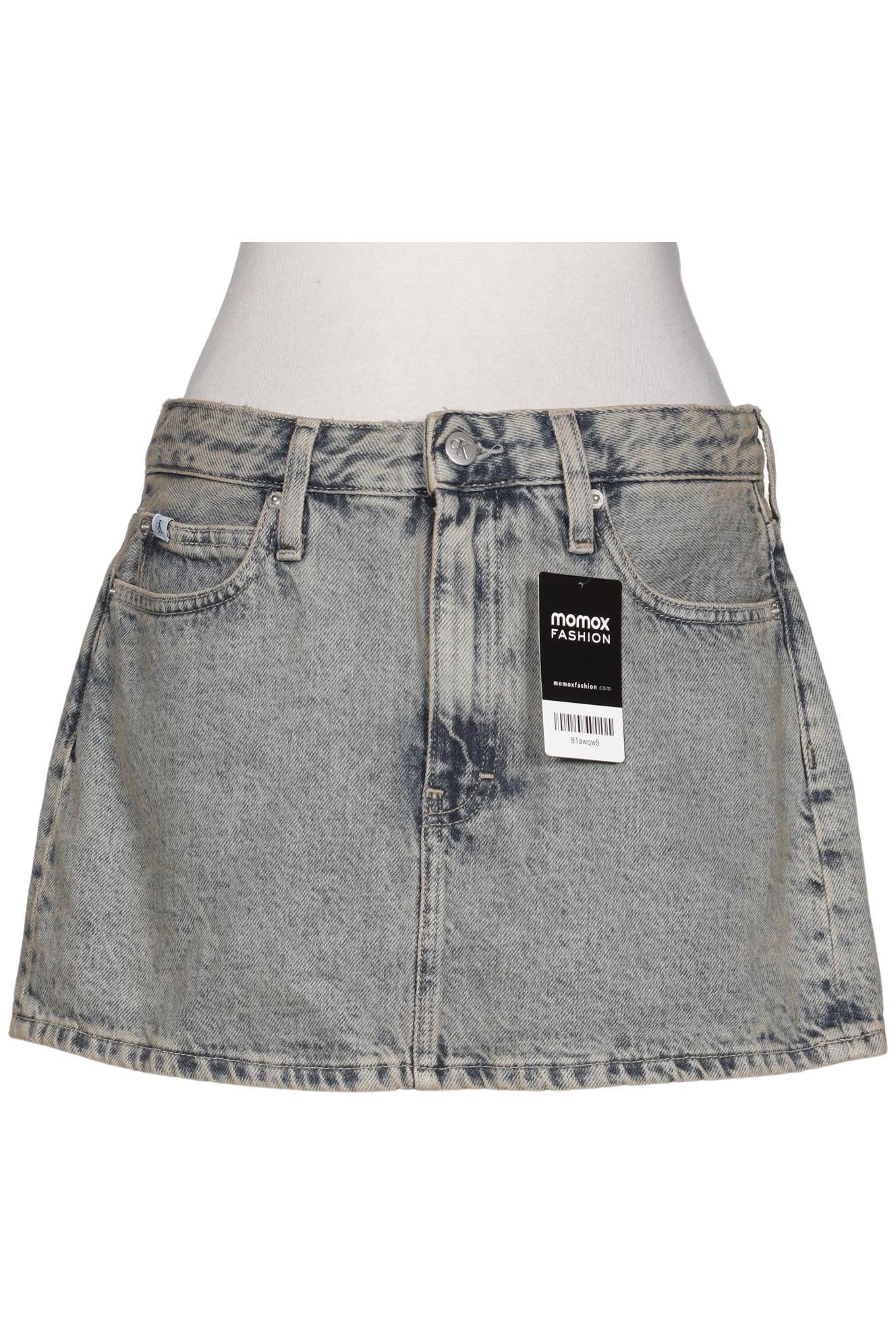 

Calvin Klein Jeans Damen Rock, hellblau, Gr. 28