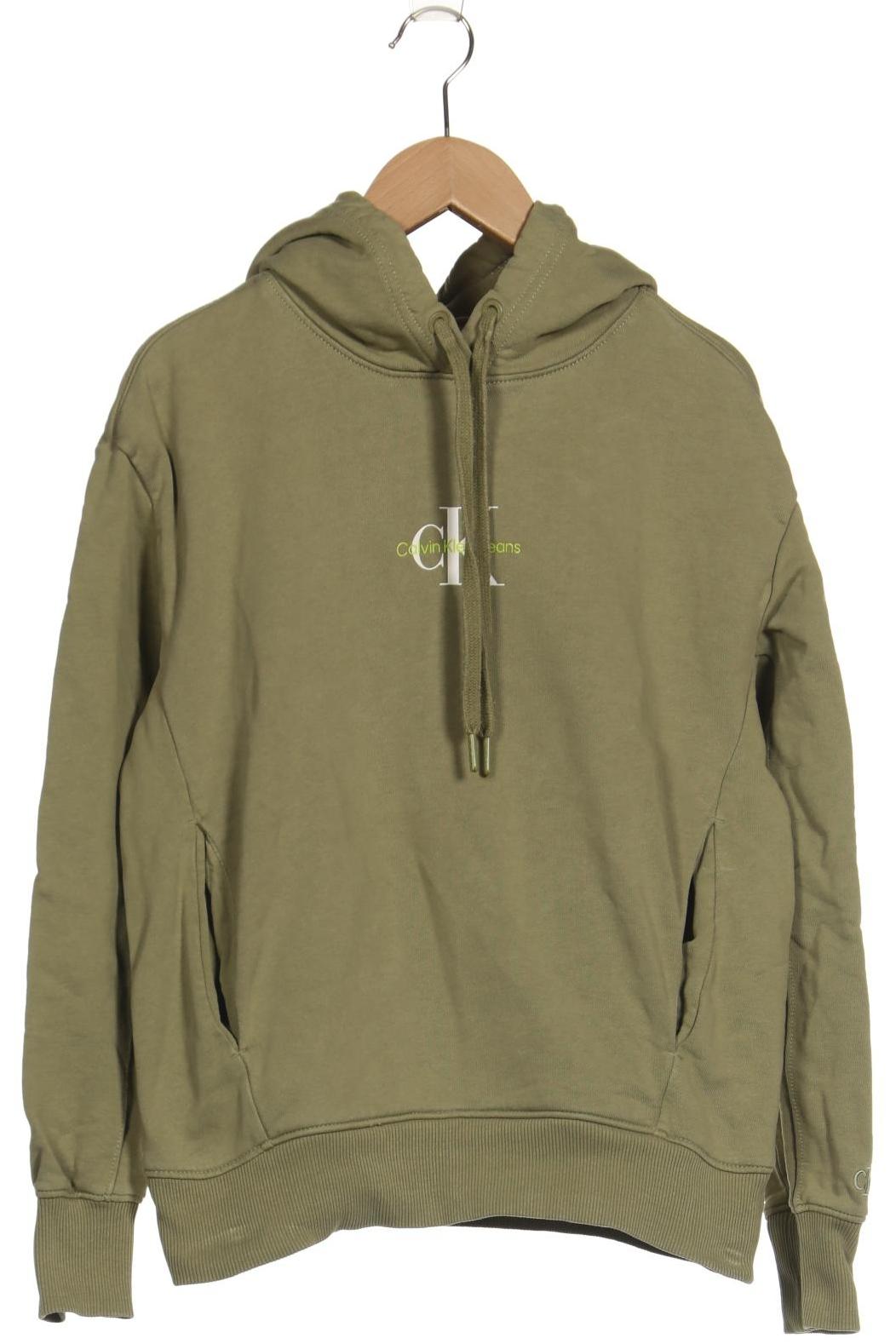 

Calvin Klein Jeans Damen Kapuzenpullover, grün, Gr. 36
