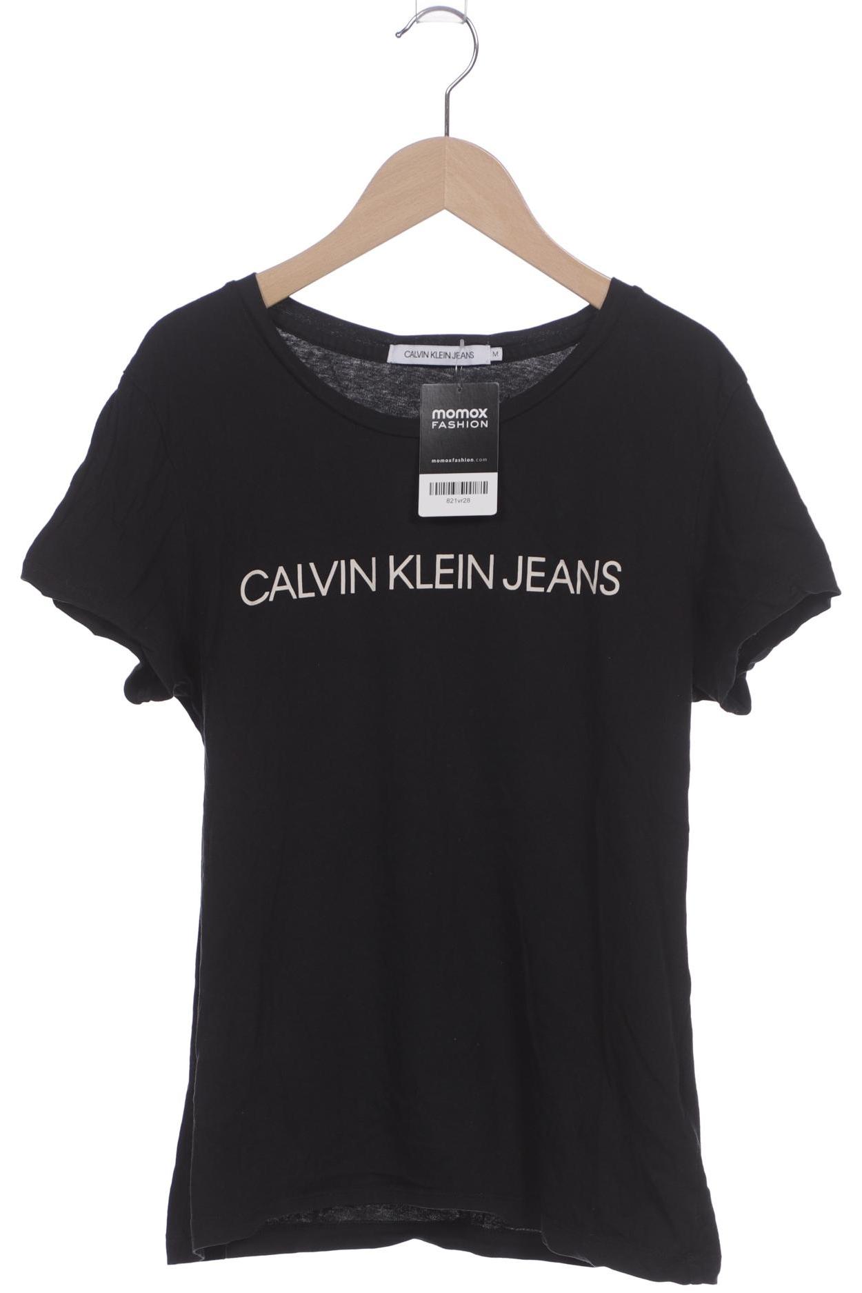 

Calvin Klein Jeans Damen T-Shirt, schwarz, Gr. 38