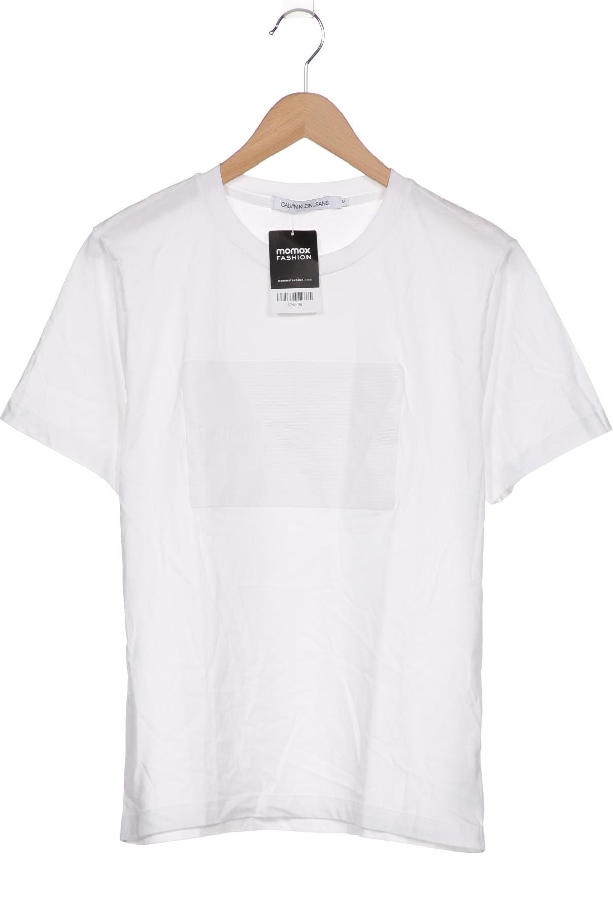 

Calvin Klein Jeans Damen T-Shirt, weiß, Gr. 38