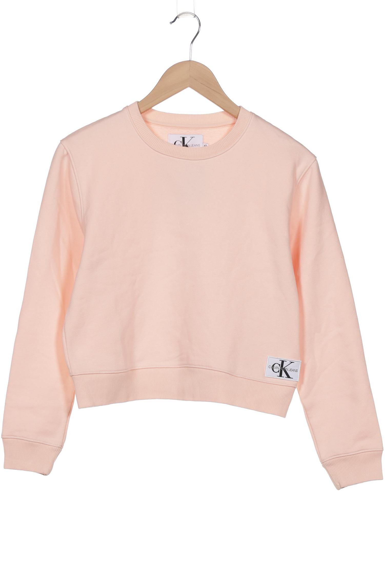 

Calvin Klein Jeans Damen Sweatshirt, orange, Gr. 34
