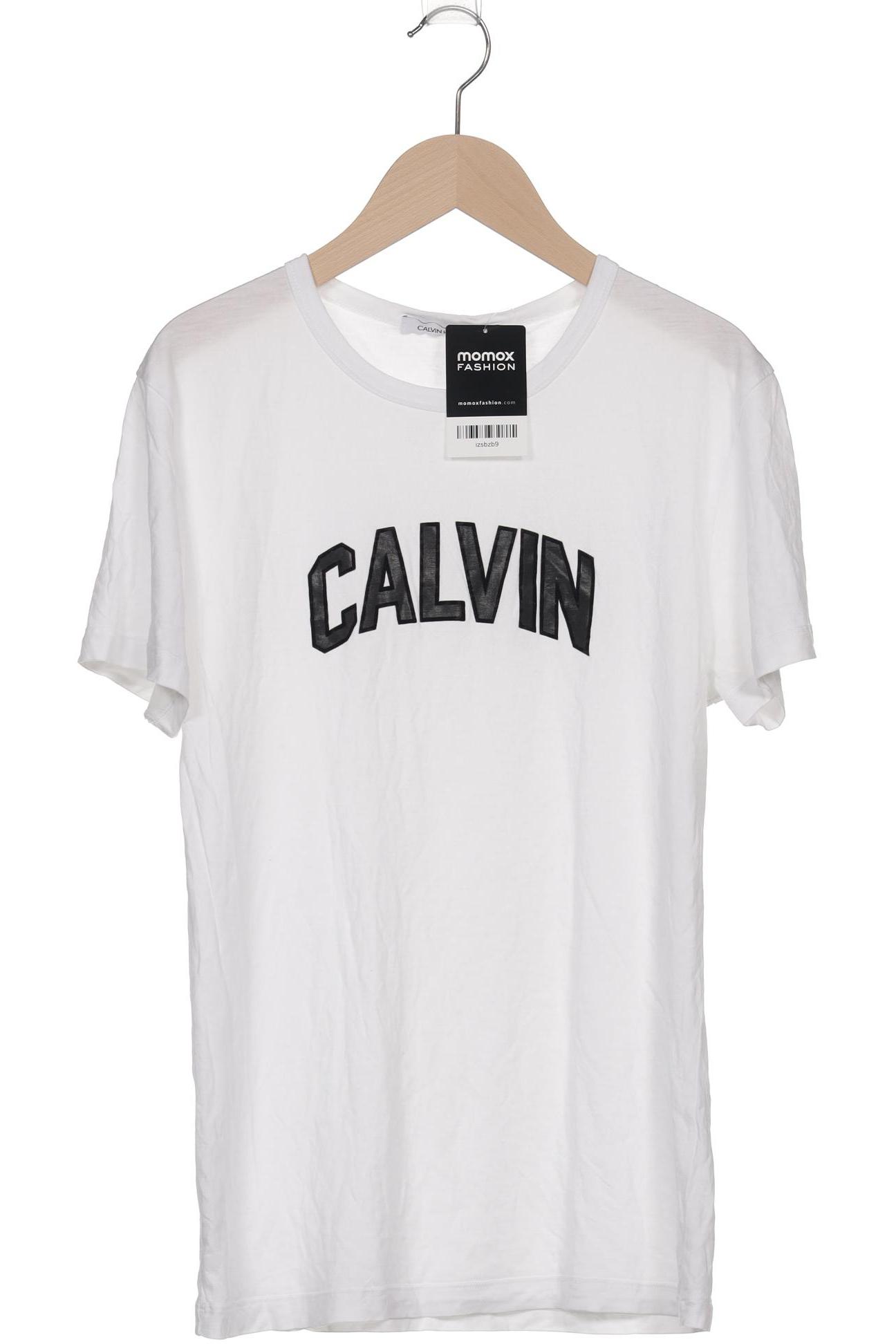 

Calvin Klein Jeans Damen T-Shirt, weiß, Gr. 38