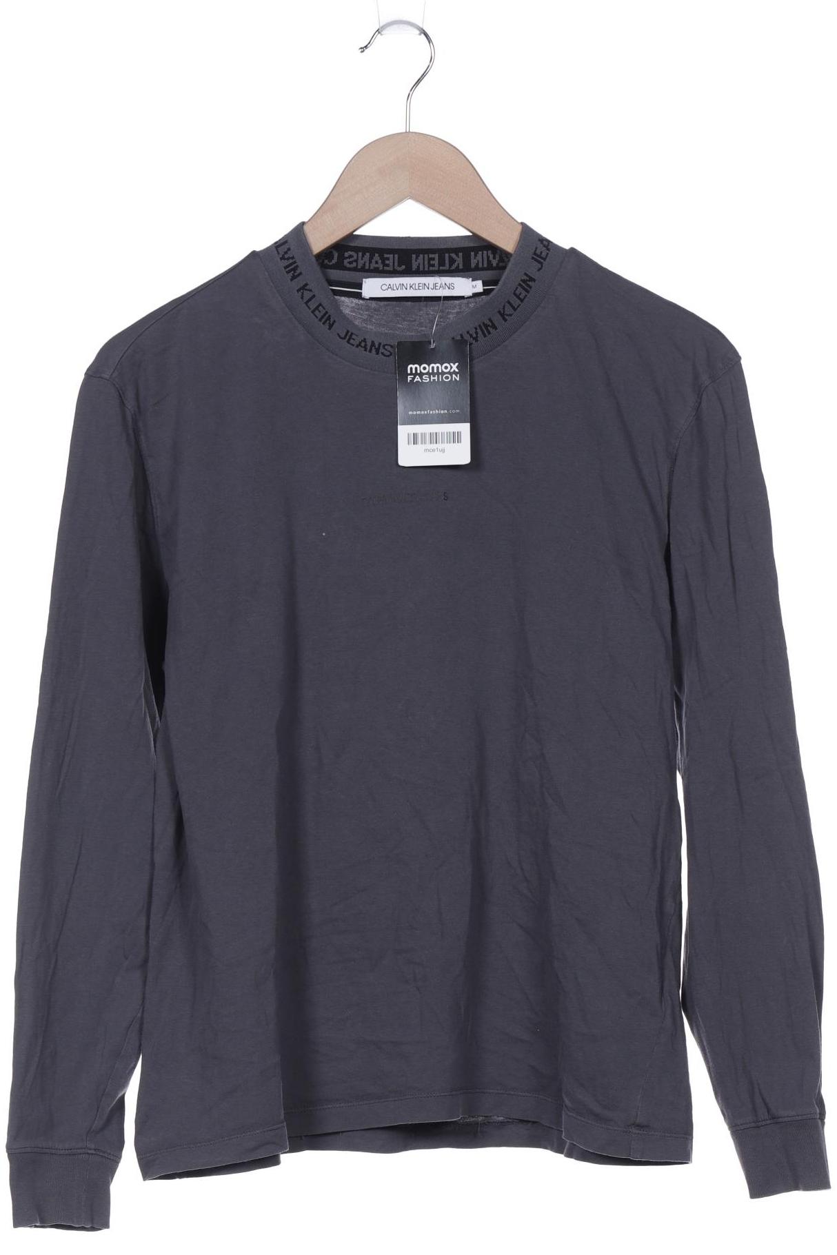 

Calvin Klein Jeans Herren Langarmshirt, grau, Gr. 48
