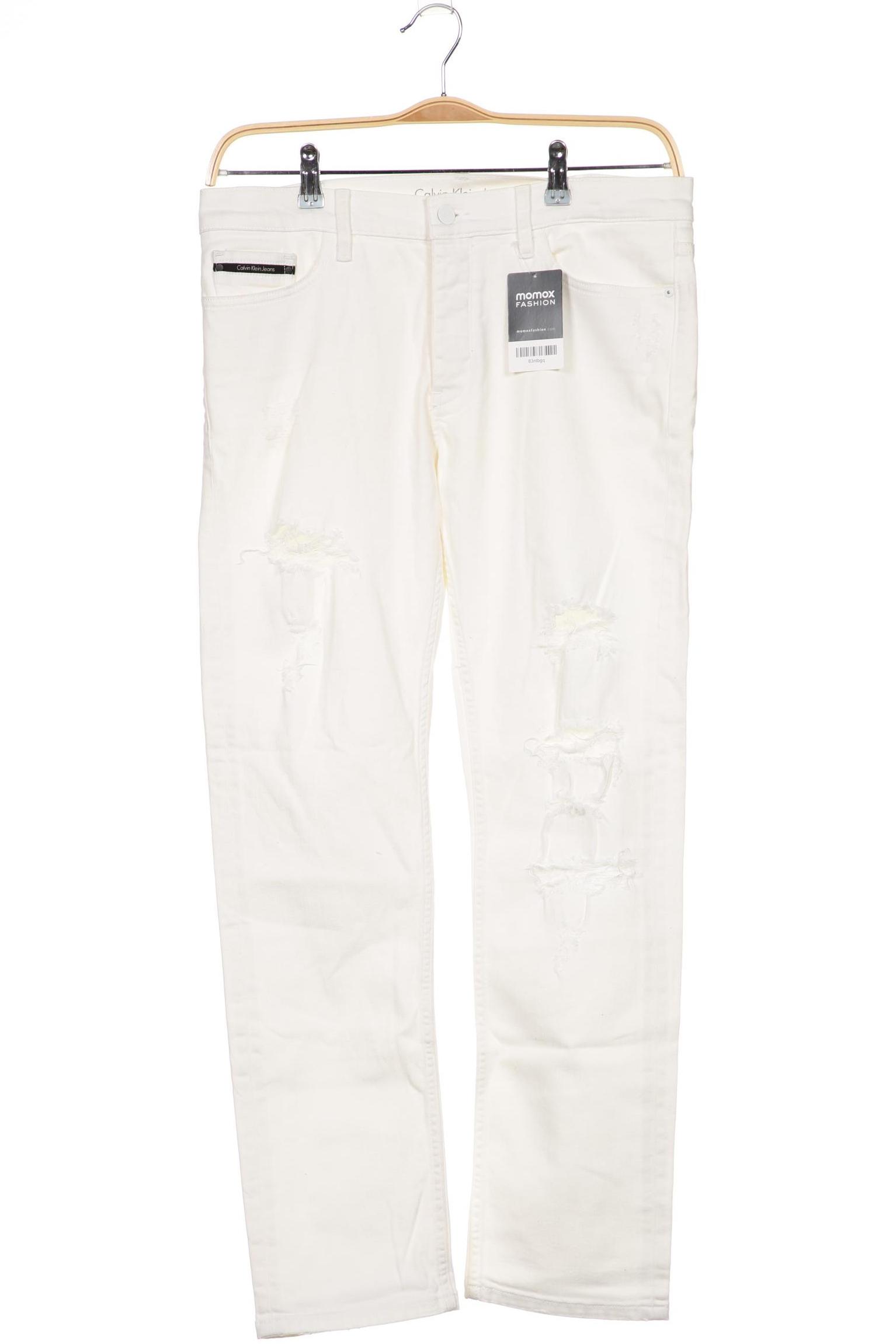 

Calvin Klein Jeans Damen Jeans, cremeweiß