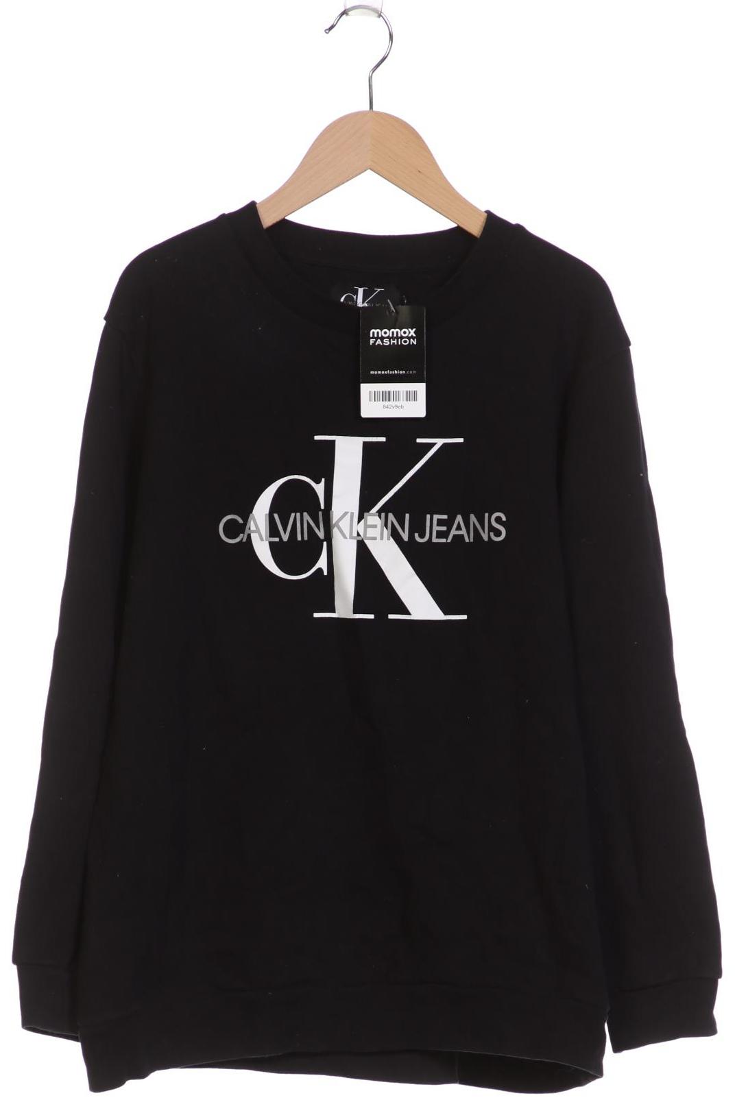 

Calvin Klein Jeans Damen Sweatshirt, schwarz, Gr. 38