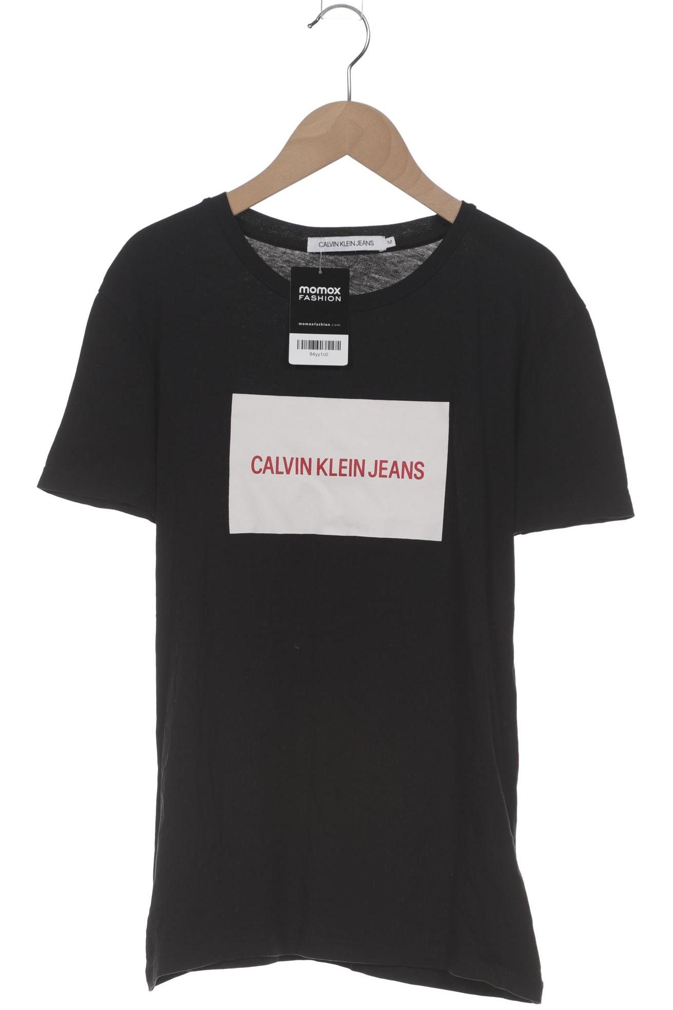 

Calvin Klein Jeans Damen T-Shirt, schwarz, Gr. 38