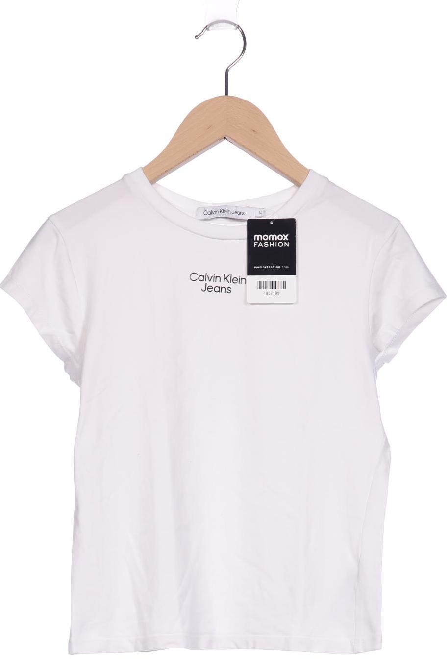 

Calvin Klein Jeans Damen T-Shirt, weiß, Gr. 38