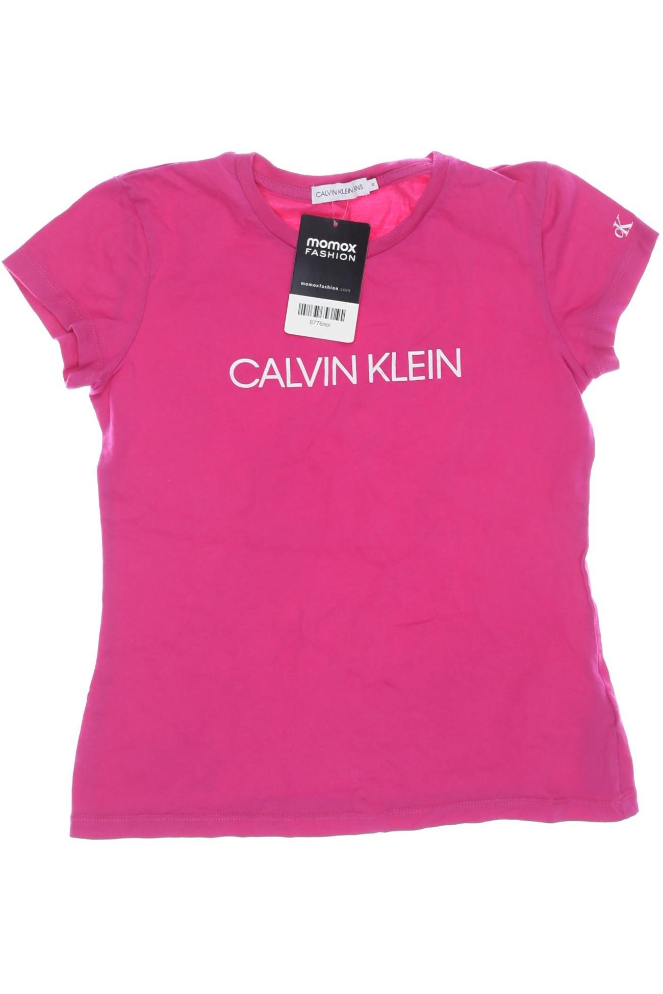 

Calvin Klein Jeans Damen T-Shirt, pink, Gr. 152