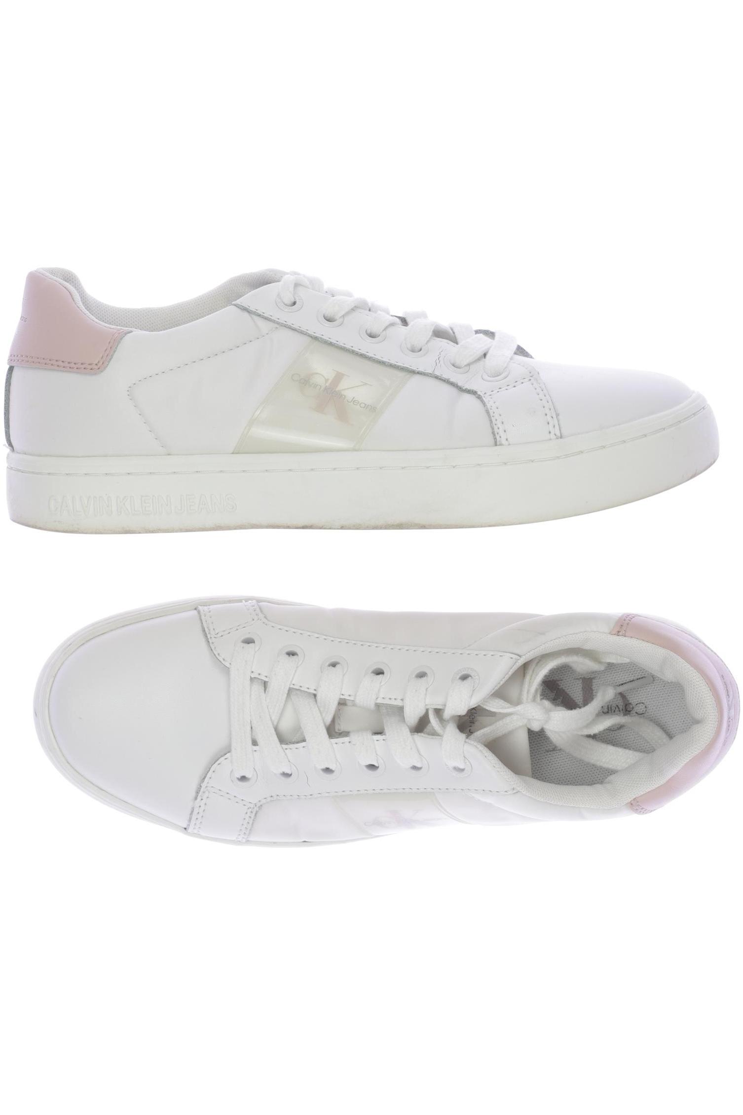 

Calvin Klein Jeans Damen Sneakers, weiß, Gr. 38