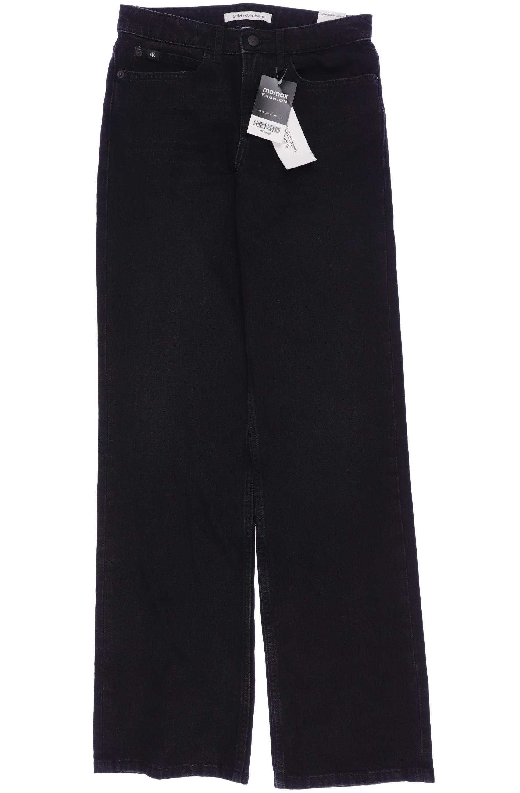 

Calvin Klein Jeans Damen Jeans, schwarz, Gr. 176