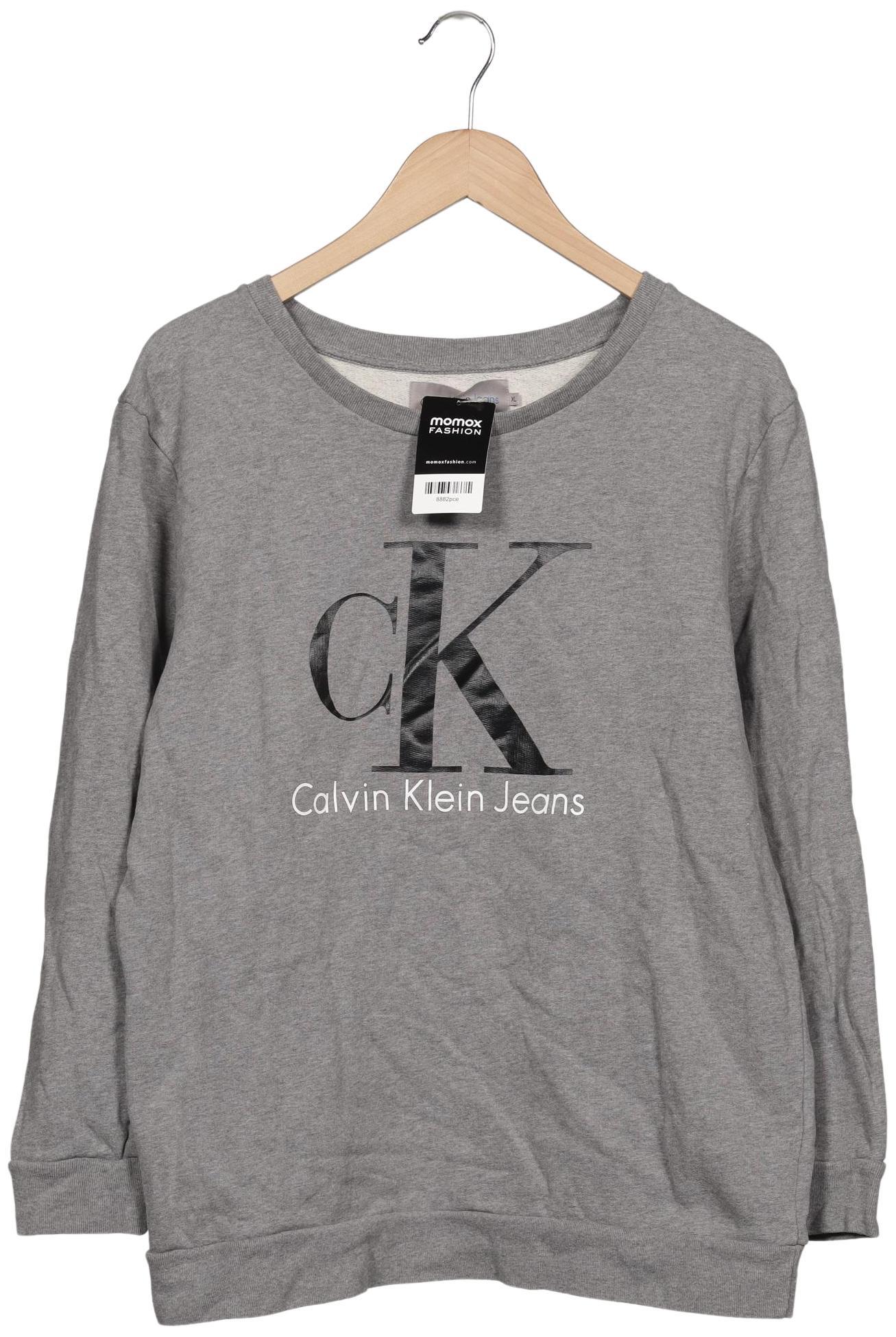 

Calvin Klein Jeans Damen Sweatshirt, grau, Gr. 44