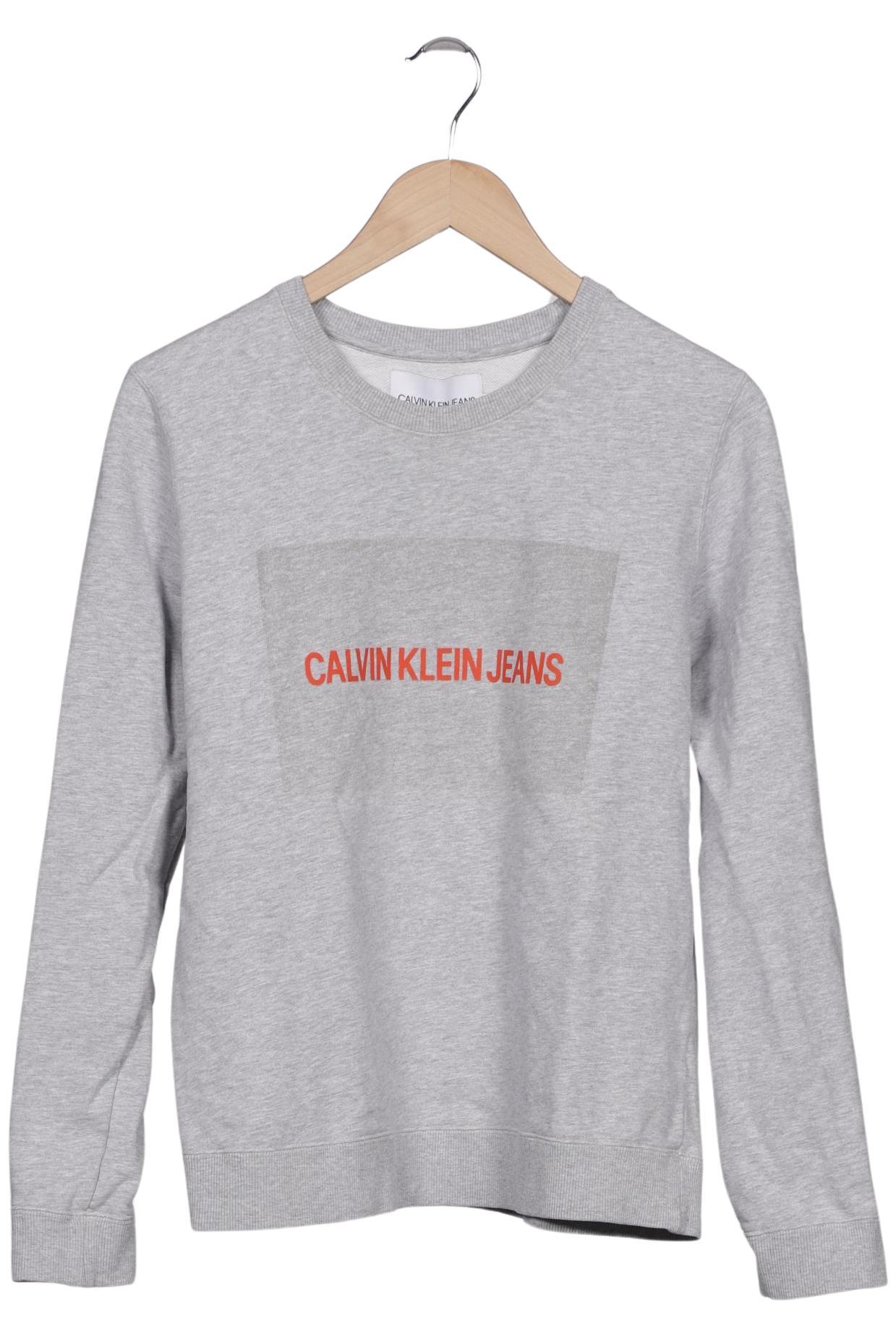 

Calvin Klein Jeans Damen Sweatshirt, grau, Gr. 44