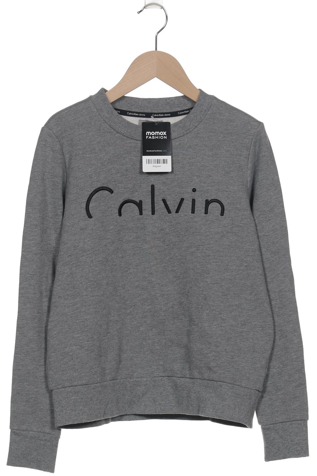 

Calvin Klein Jeans Damen Sweatshirt, grau, Gr. 34