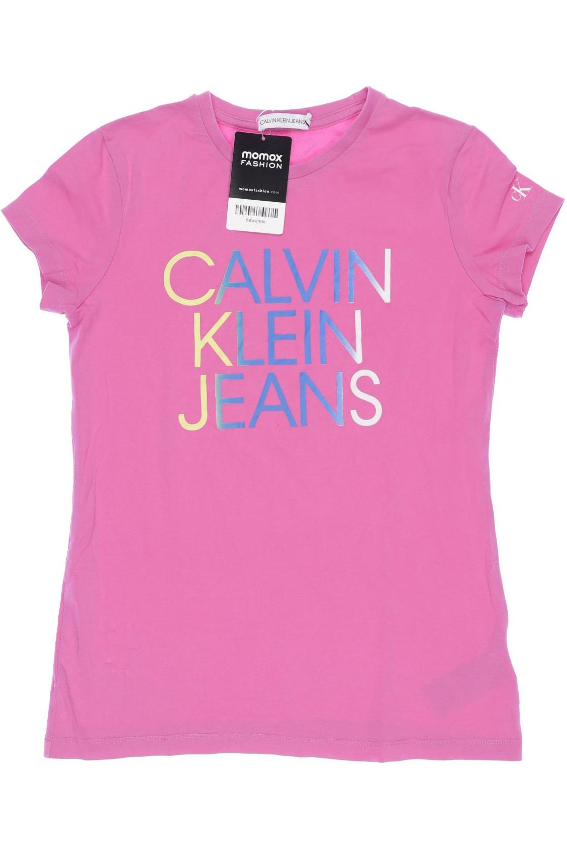 

Calvin Klein Jeans Damen T-Shirt, pink, Gr. 164