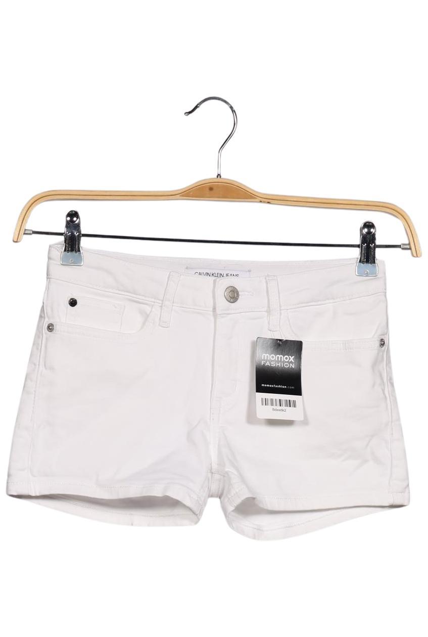 

Calvin Klein Jeans Damen Shorts, weiß, Gr. 152