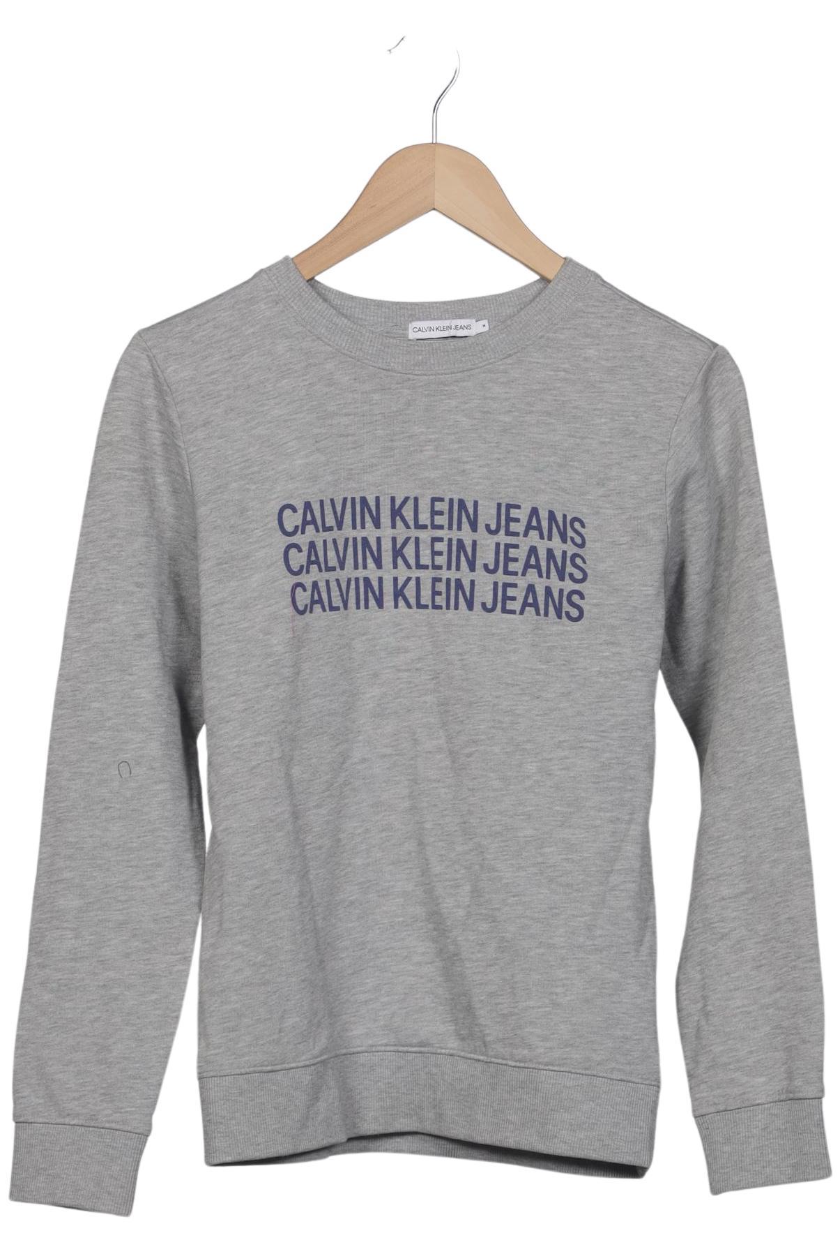 

Calvin Klein Jeans Damen Sweatshirt, grau, Gr. 14