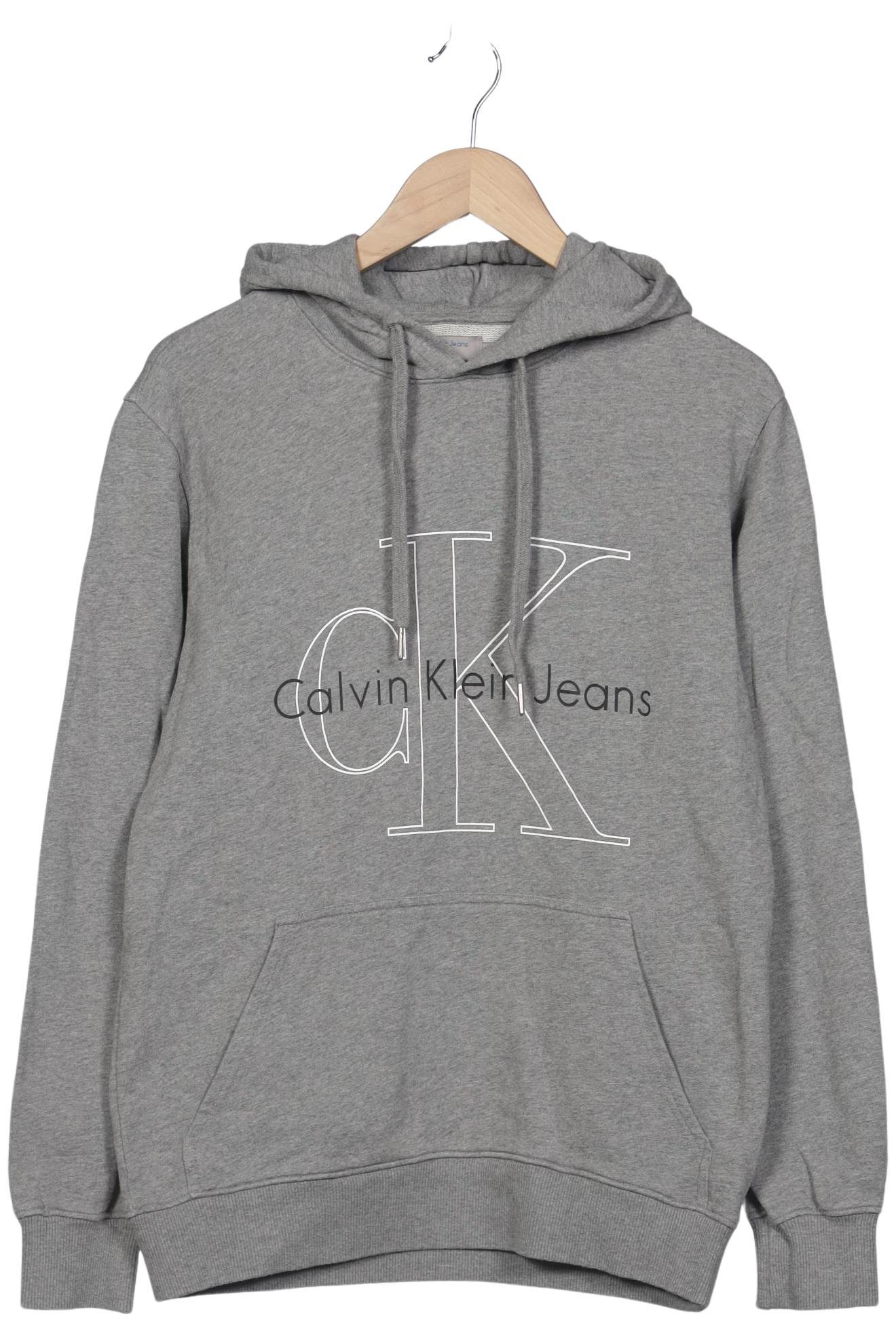 

Calvin Klein Jeans Herren Kapuzenpullover, grau, Gr. 48